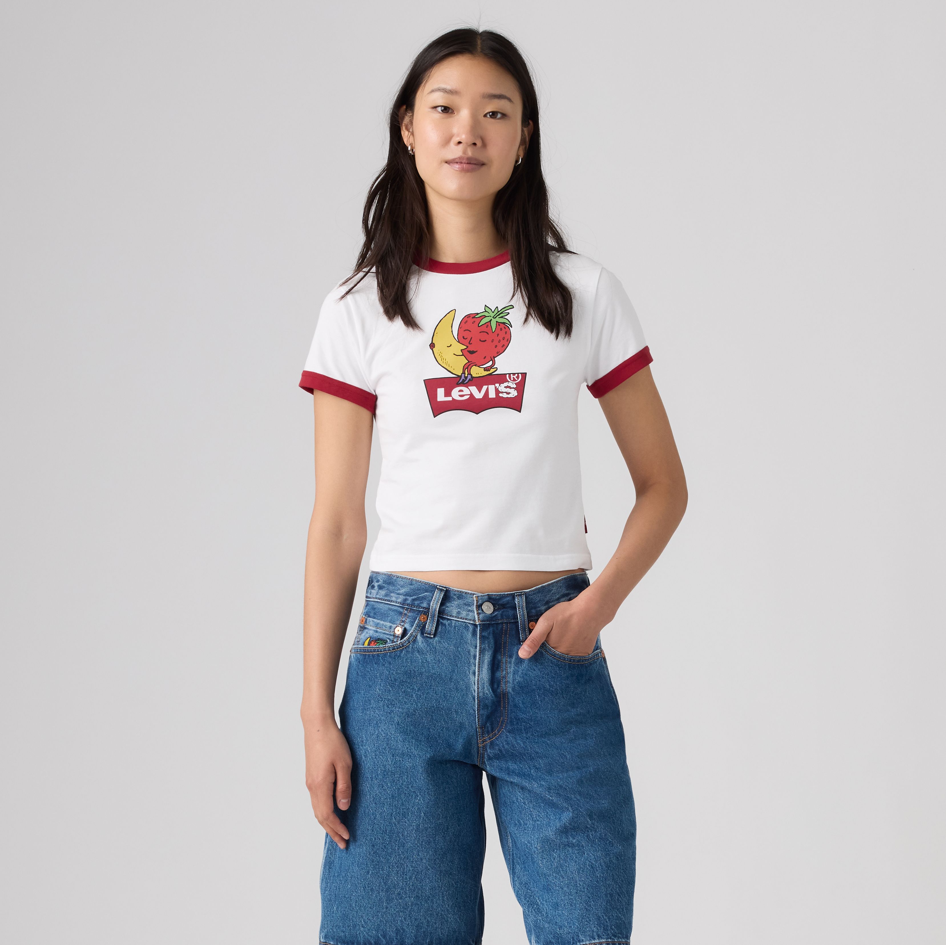 Levi’s® x Sky High Farm Goods Baby Ringer Tee 4