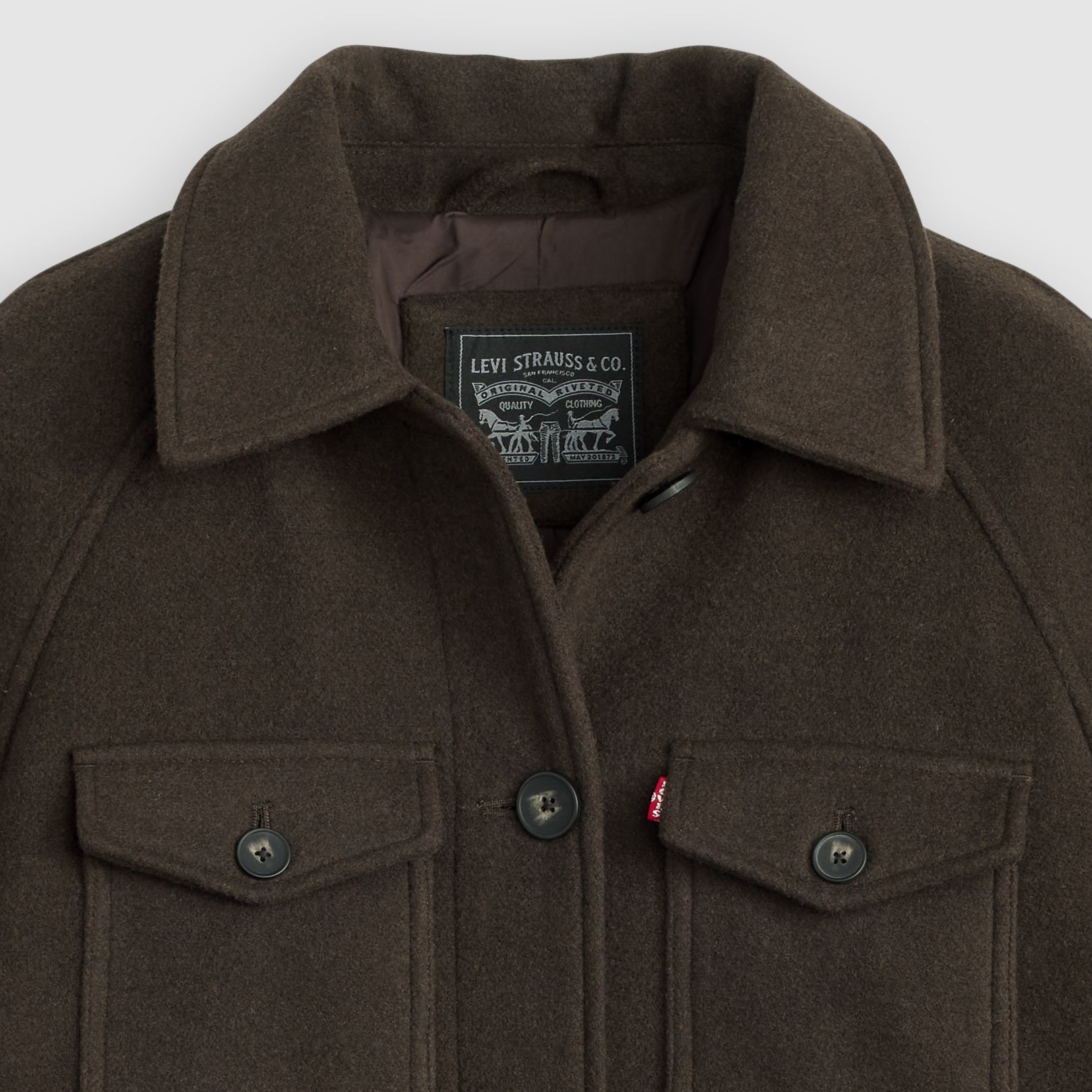 Raglan Sleeve Shirt Jacket 6