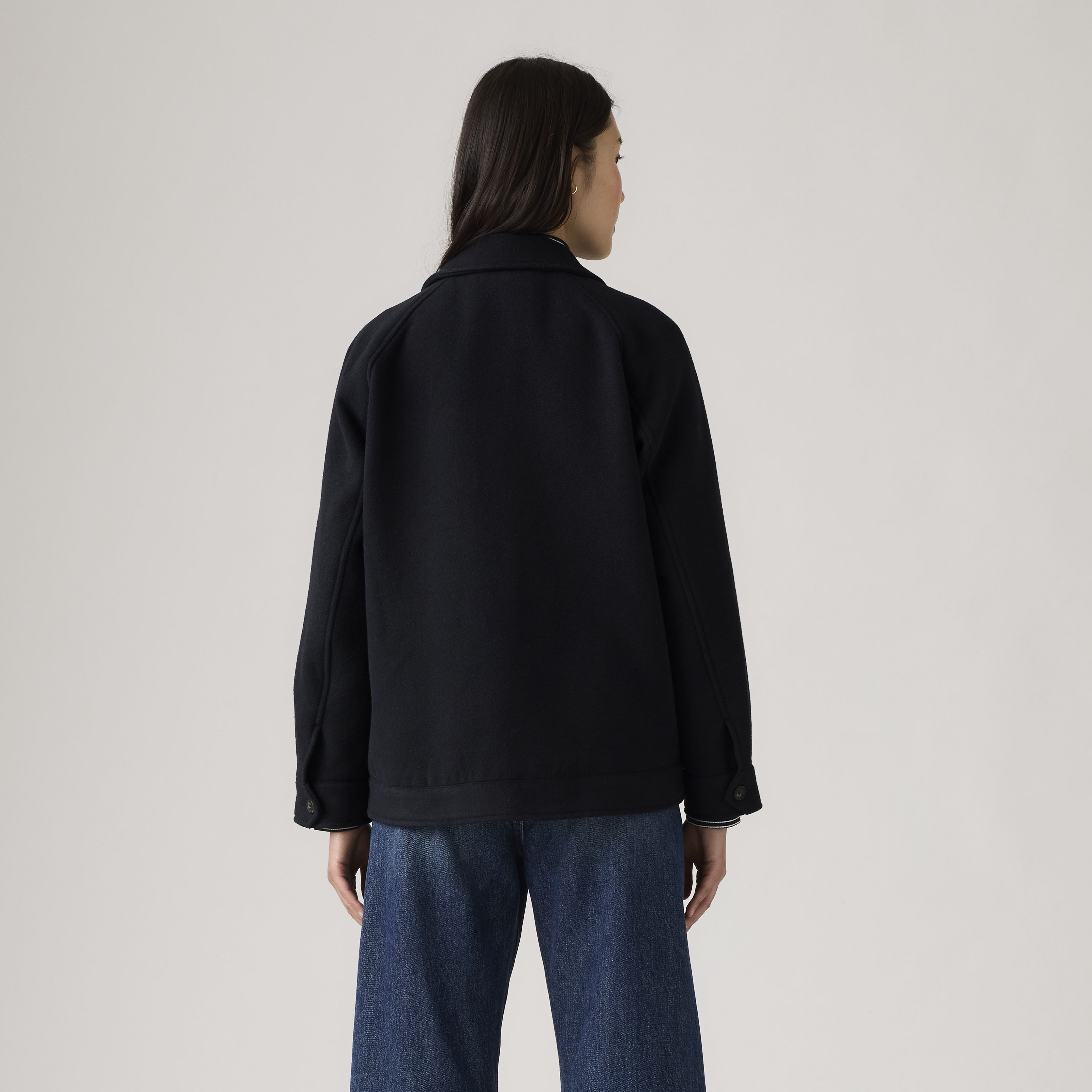 Raglan Sleeve Shirt Jacket 3