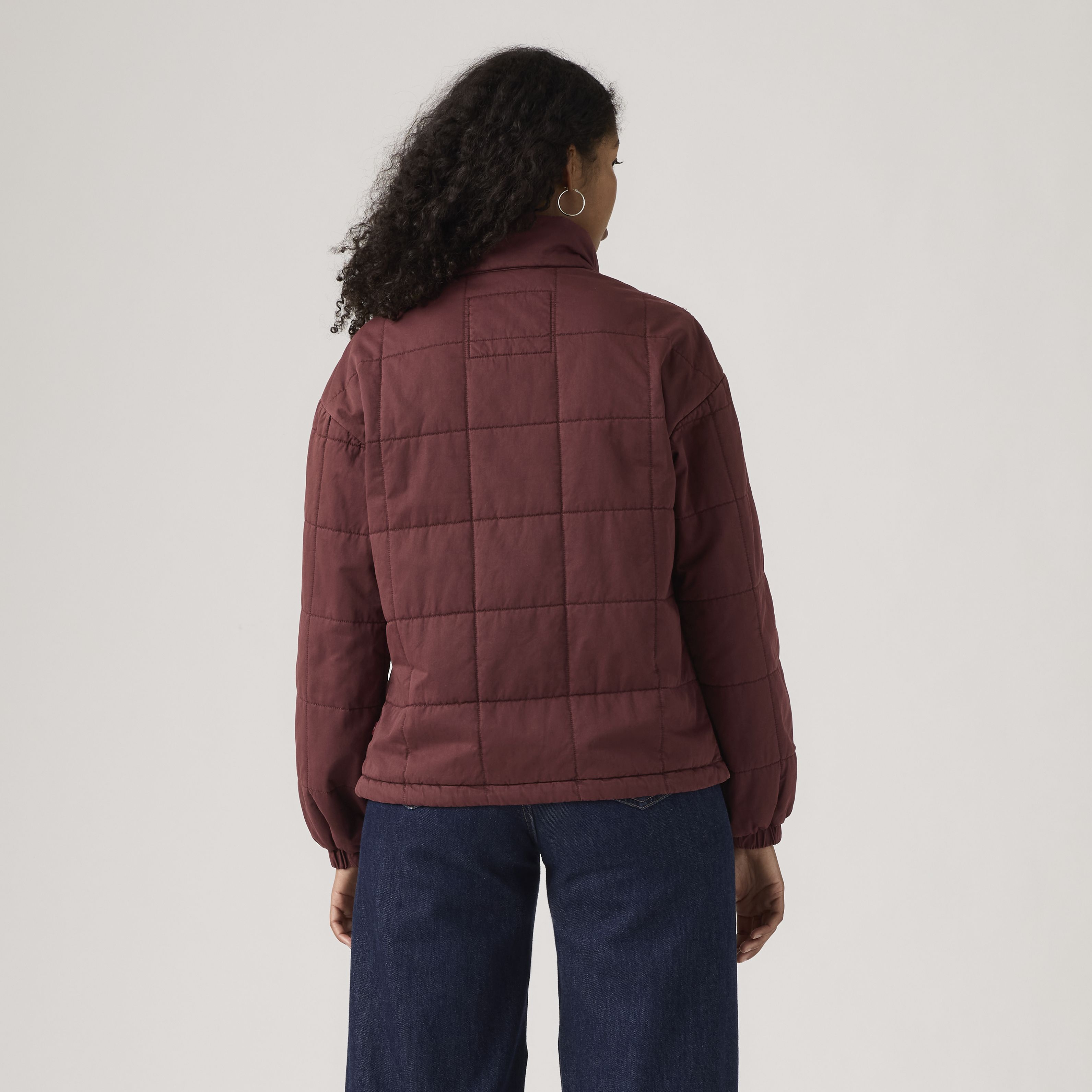 Box Quilted Relaxed Cotton Jacket 4