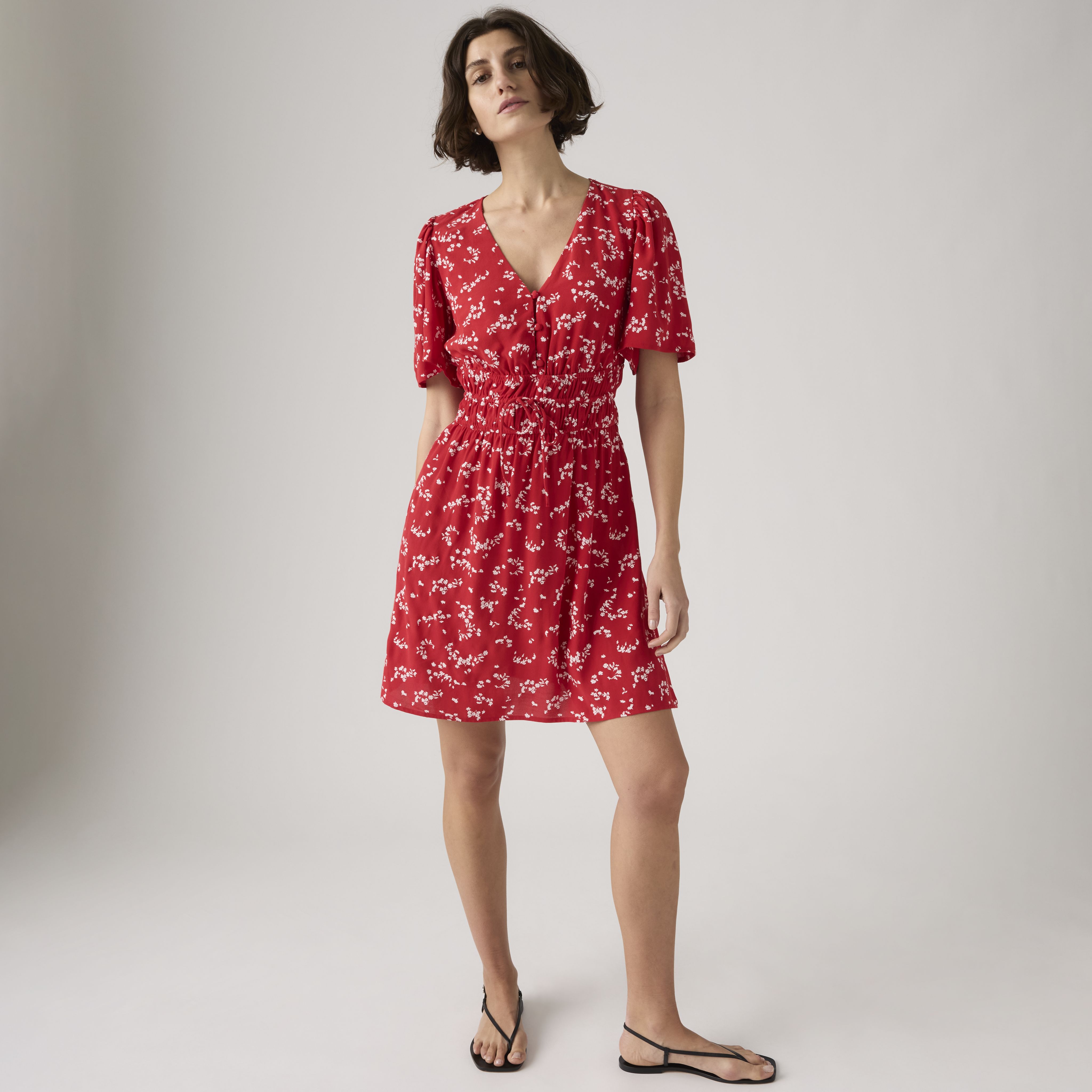 Ryan Short-Sleeve Crepe Blouse 4