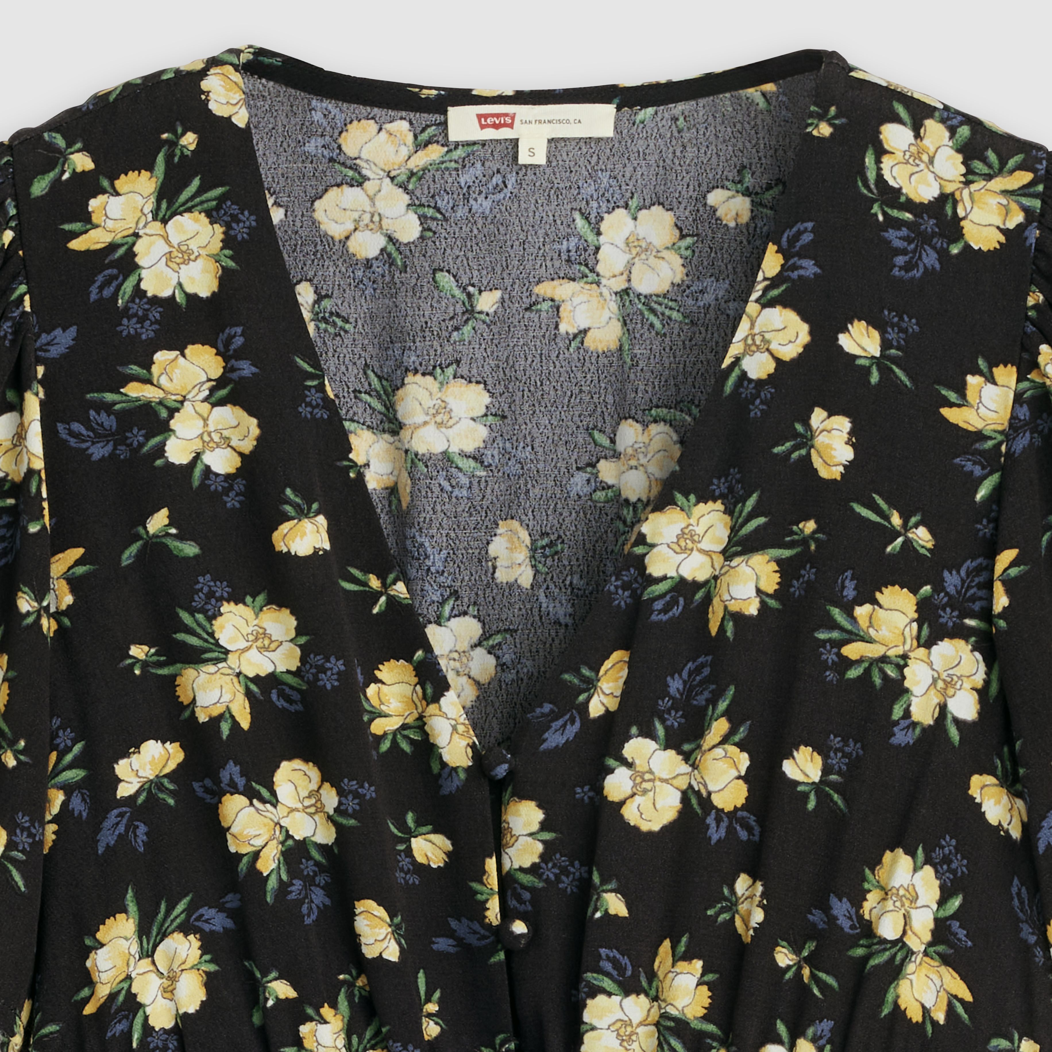 Ryan Short-Sleeve Crepe Blouse