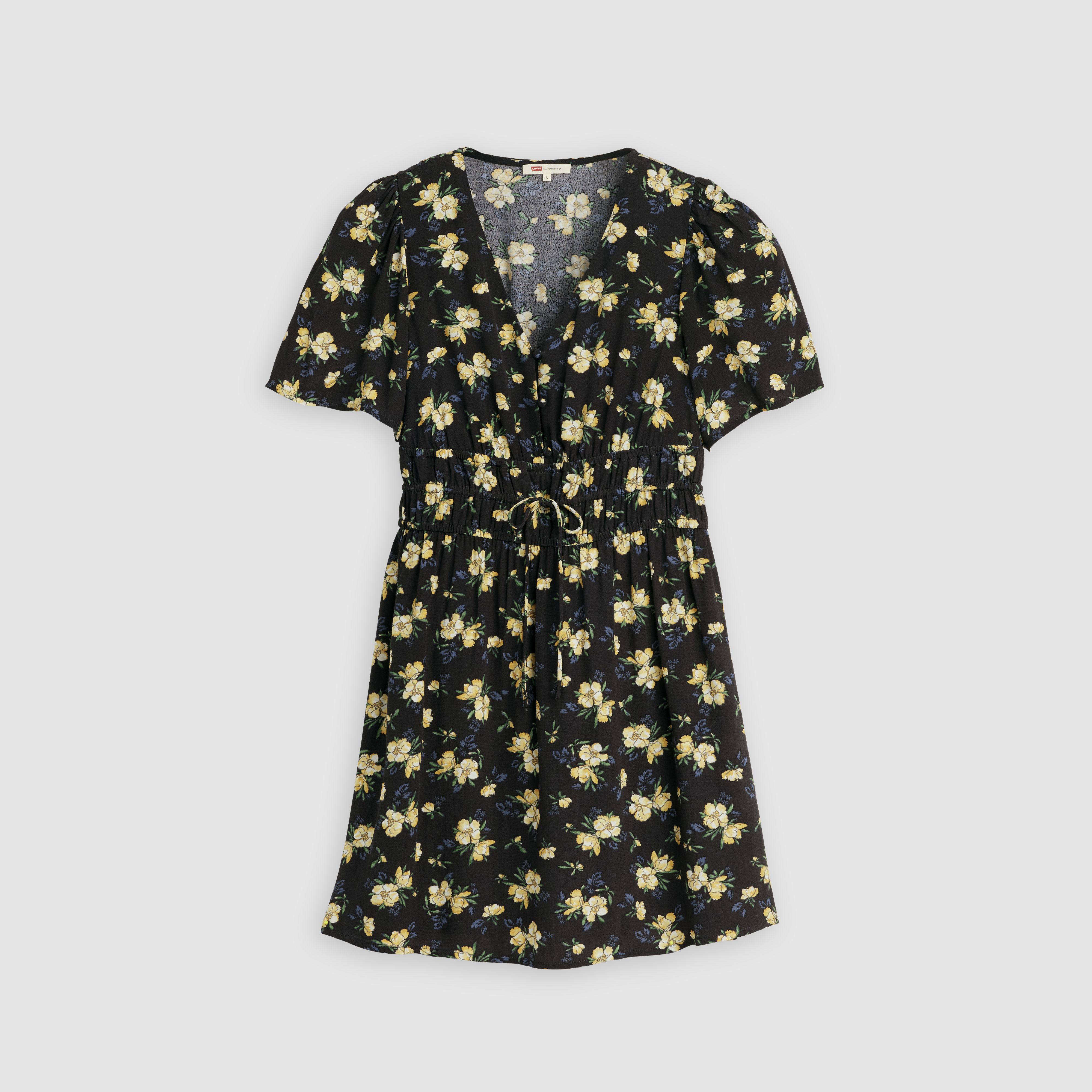 Rylan Short-Sleeve Crepe Mini Dress 5