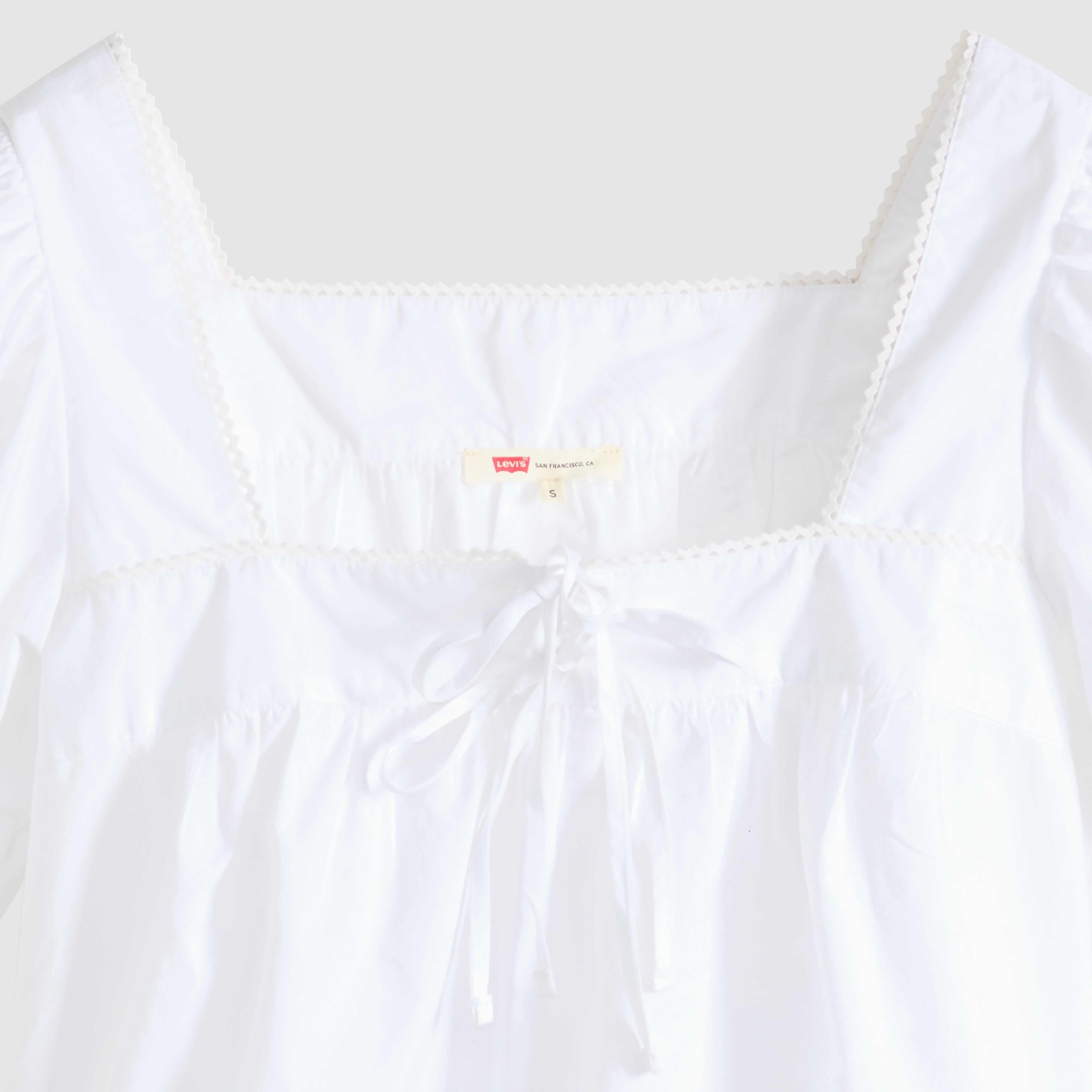 Darling Short Sleeve Cutwork Blouse 6