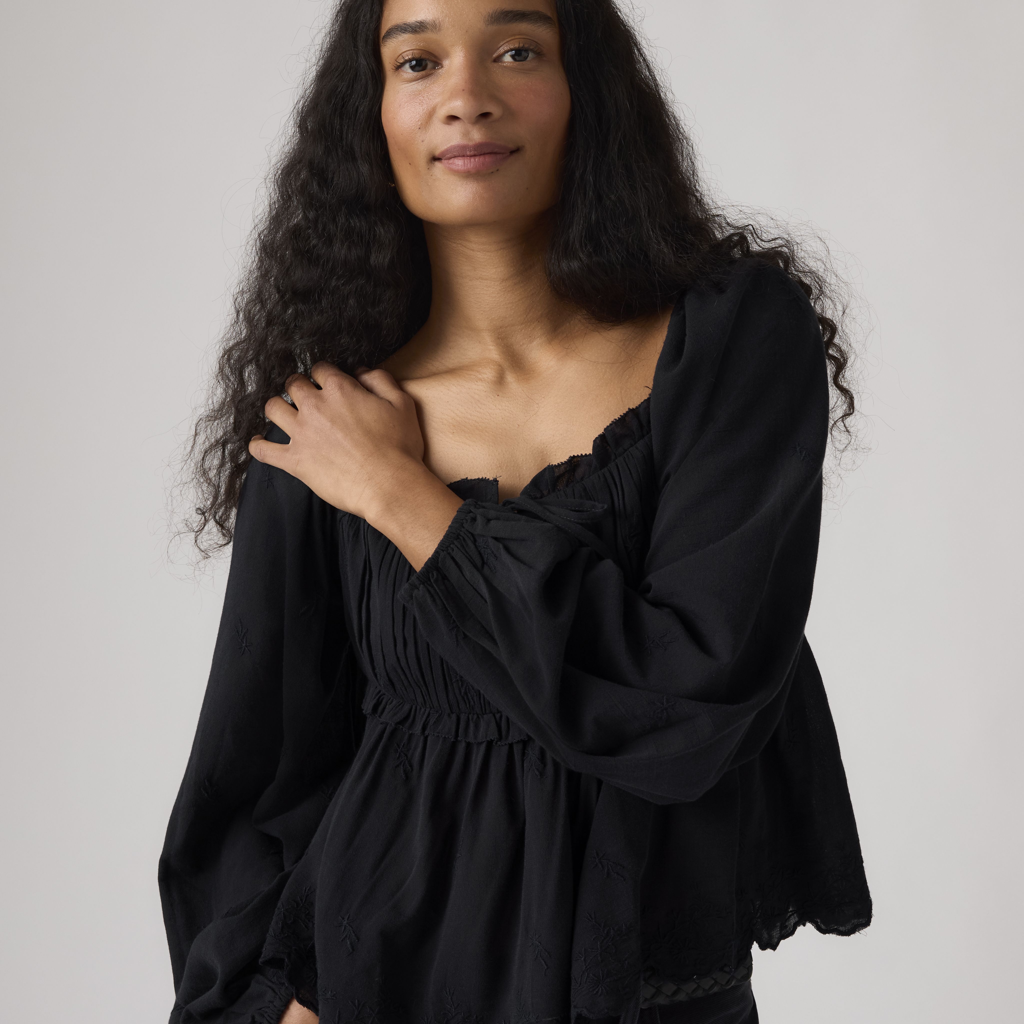 Ottie Long Sleeve Boho Blouse 2