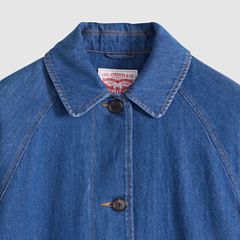 Frankie Mac Trench Coat — Let'S Get Lost Again - Dark Wash 6