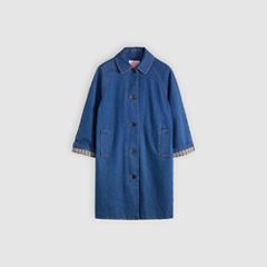 Frankie Mac Trench Coat — Let'S Get Lost Again - Dark Wash 5