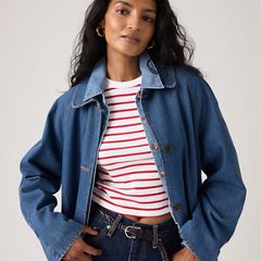 Frankie Mac Trench Coat — Let'S Get Lost Again - Dark Wash 2