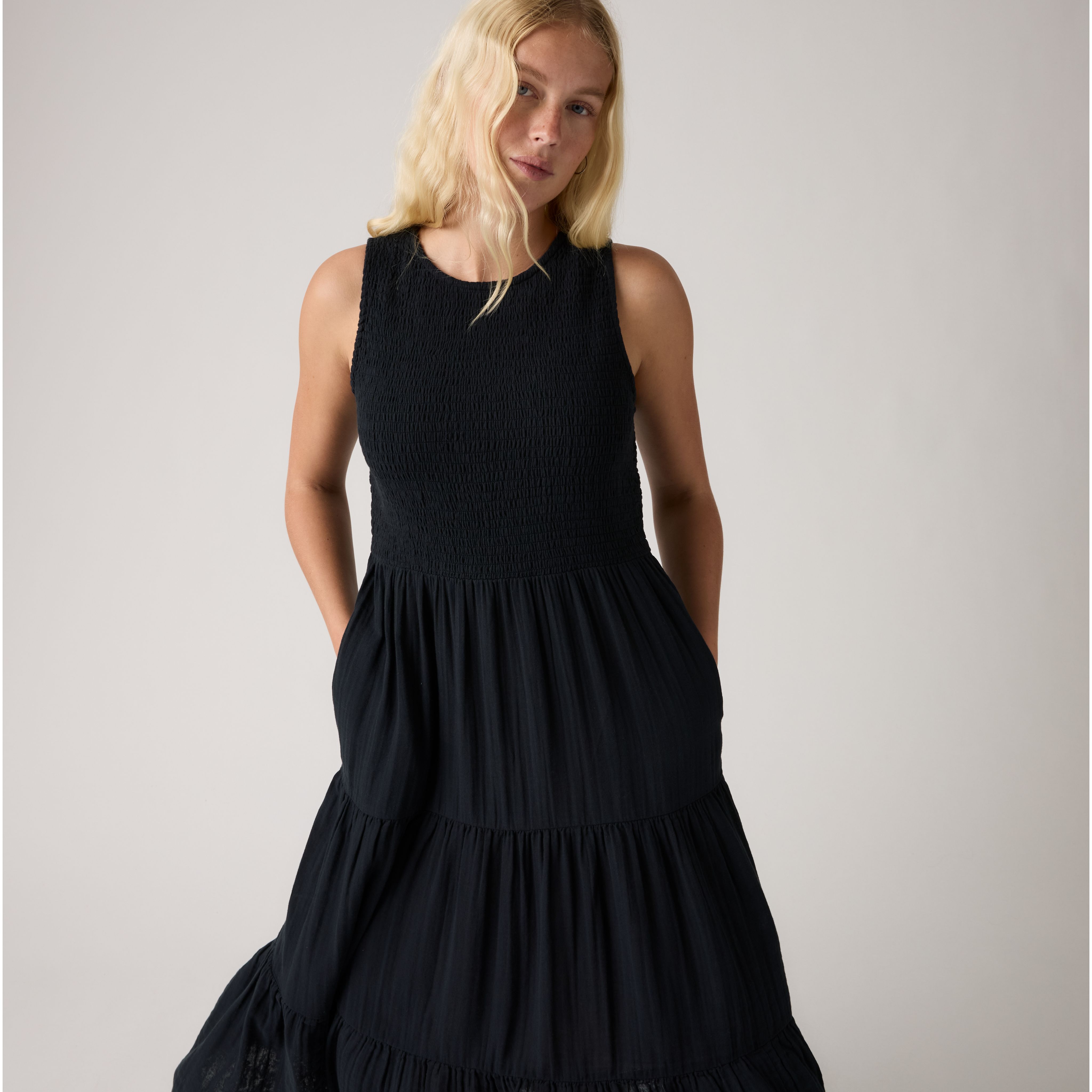 Cely Smocked Midi Dress 2