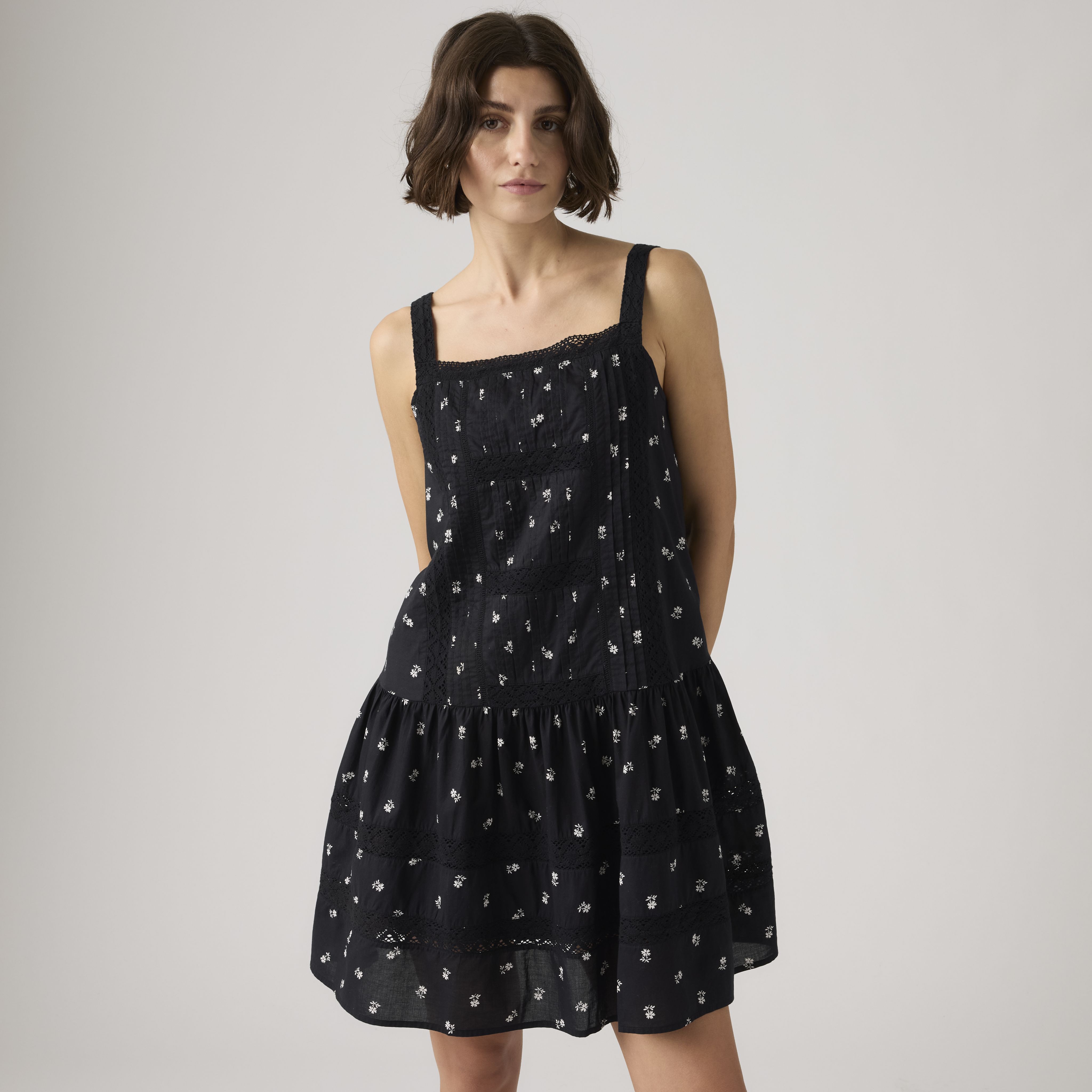 Kate Pintuck Mini Dress 1