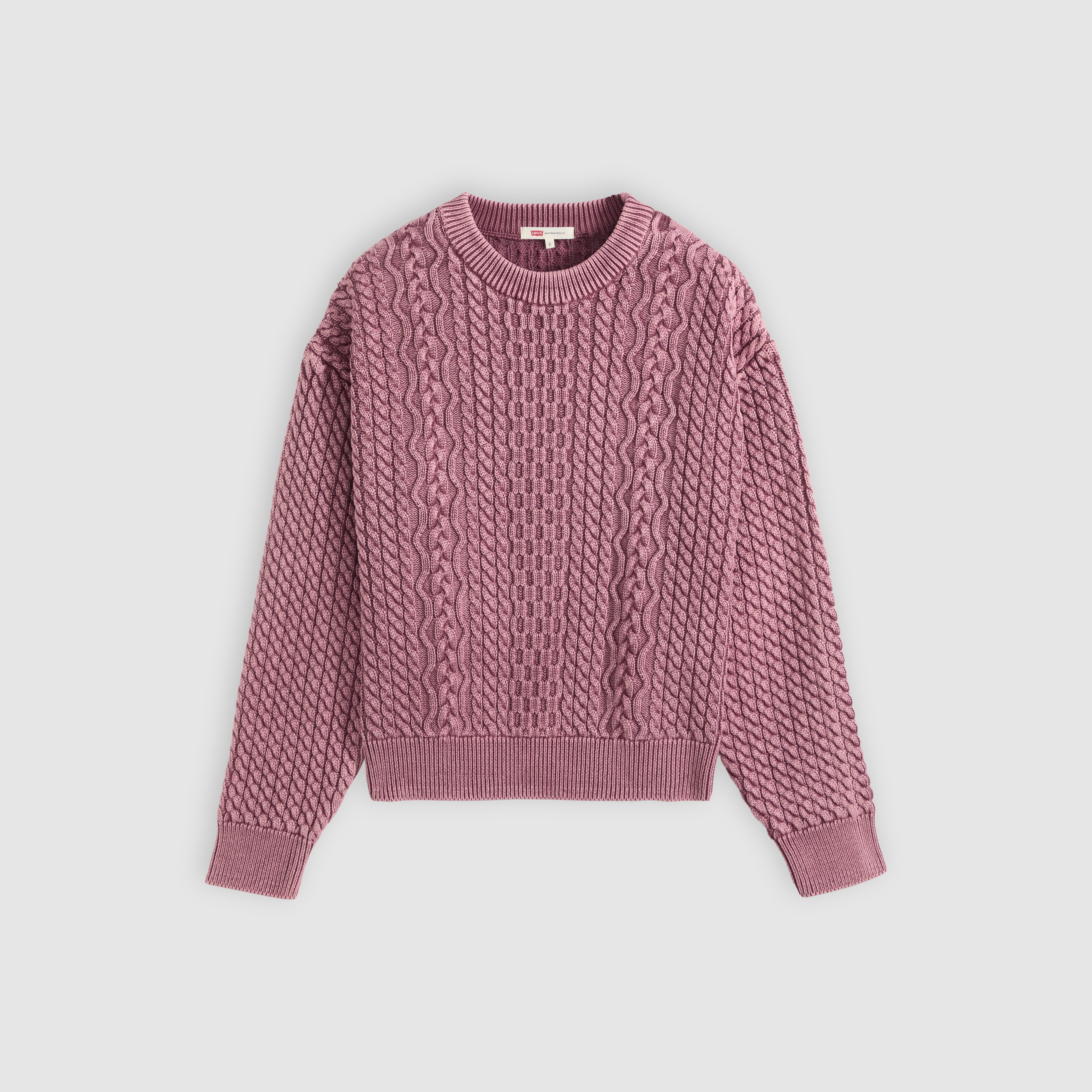 Sweter Leilah Cable z okrągłym dekoltem 5