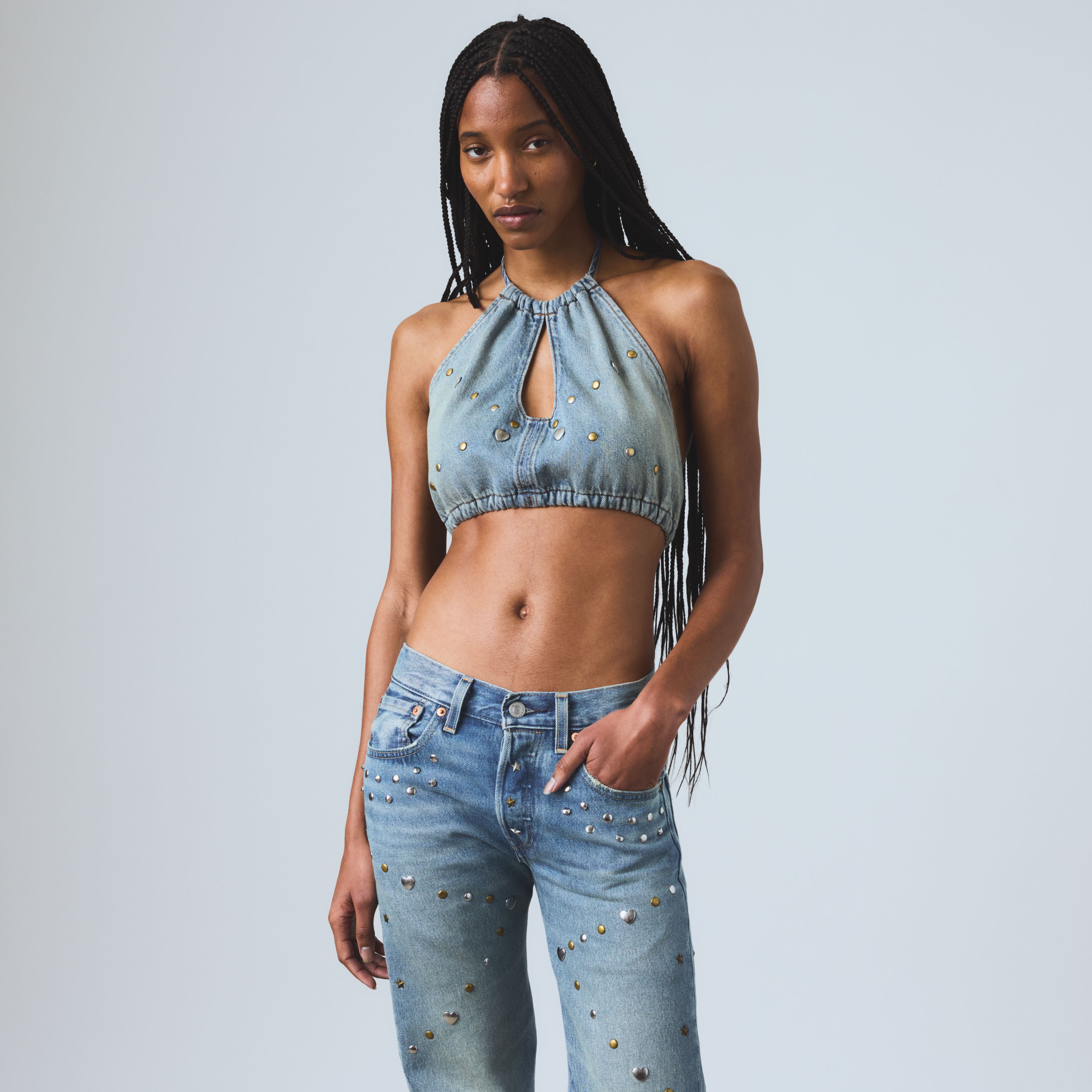 Levi's® Pride Road Worn Halter Top 4
