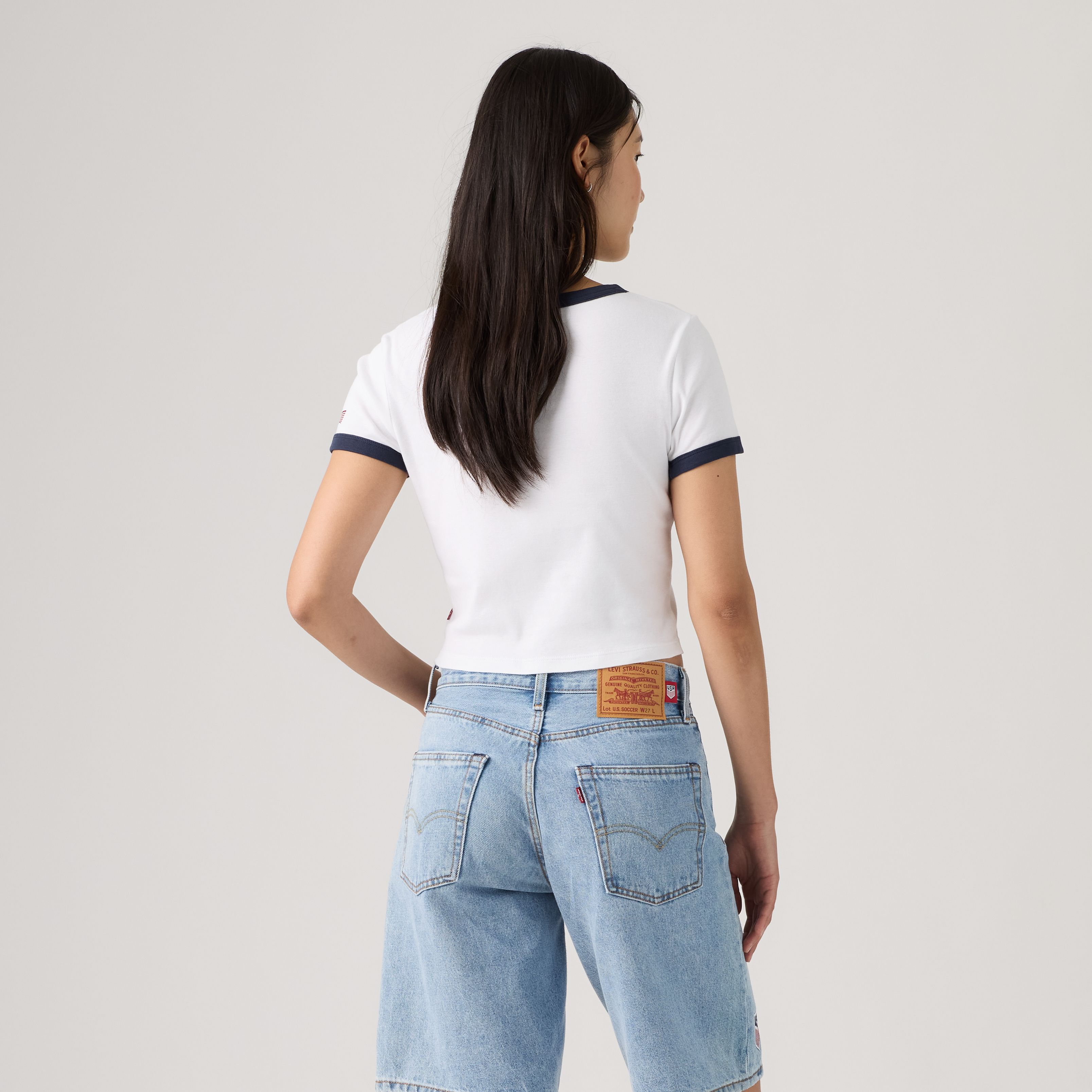 Levi's® U.S. Soccer Mini Ringer Tee 4