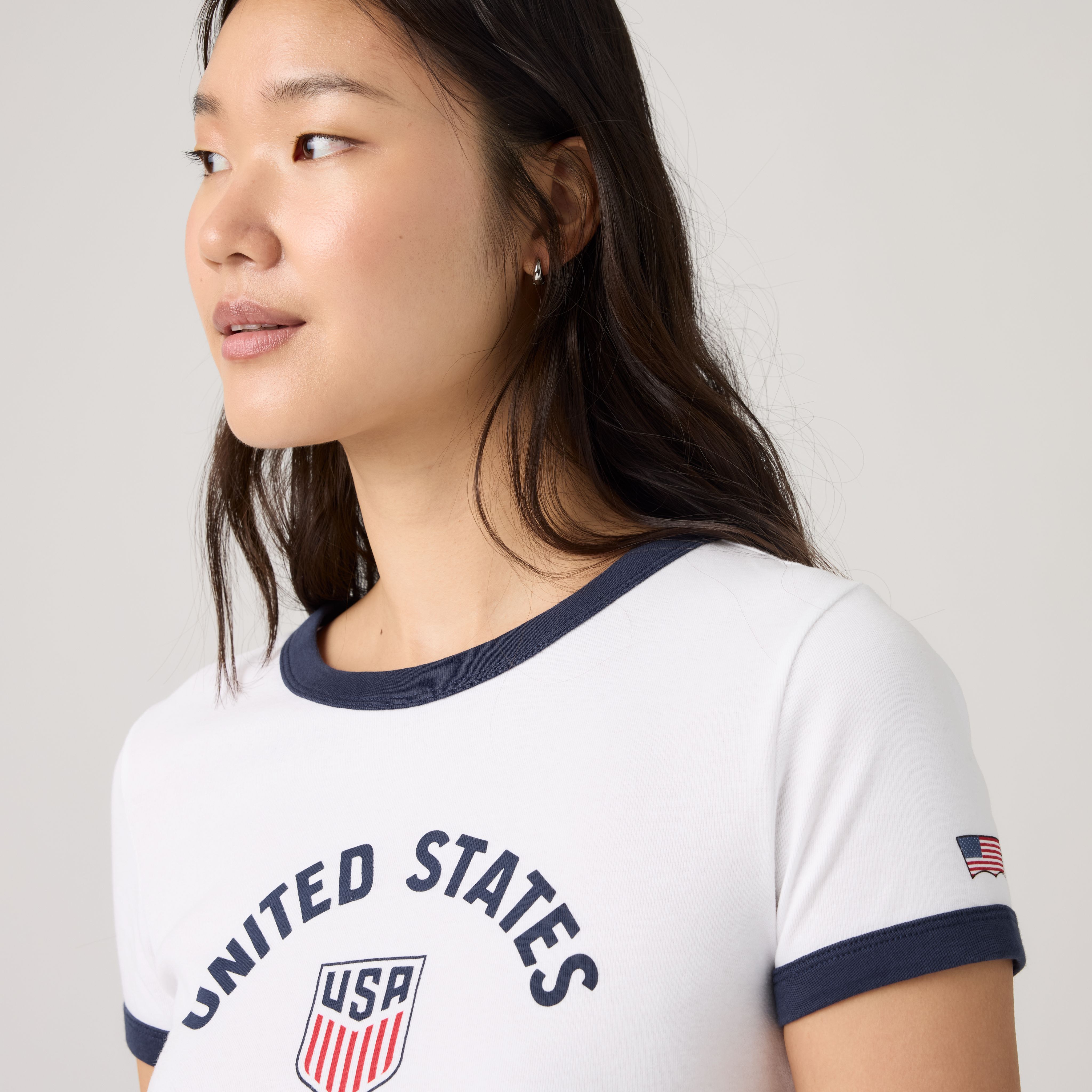 Levi's® U.S. Soccer Mini Ringer Tee 2