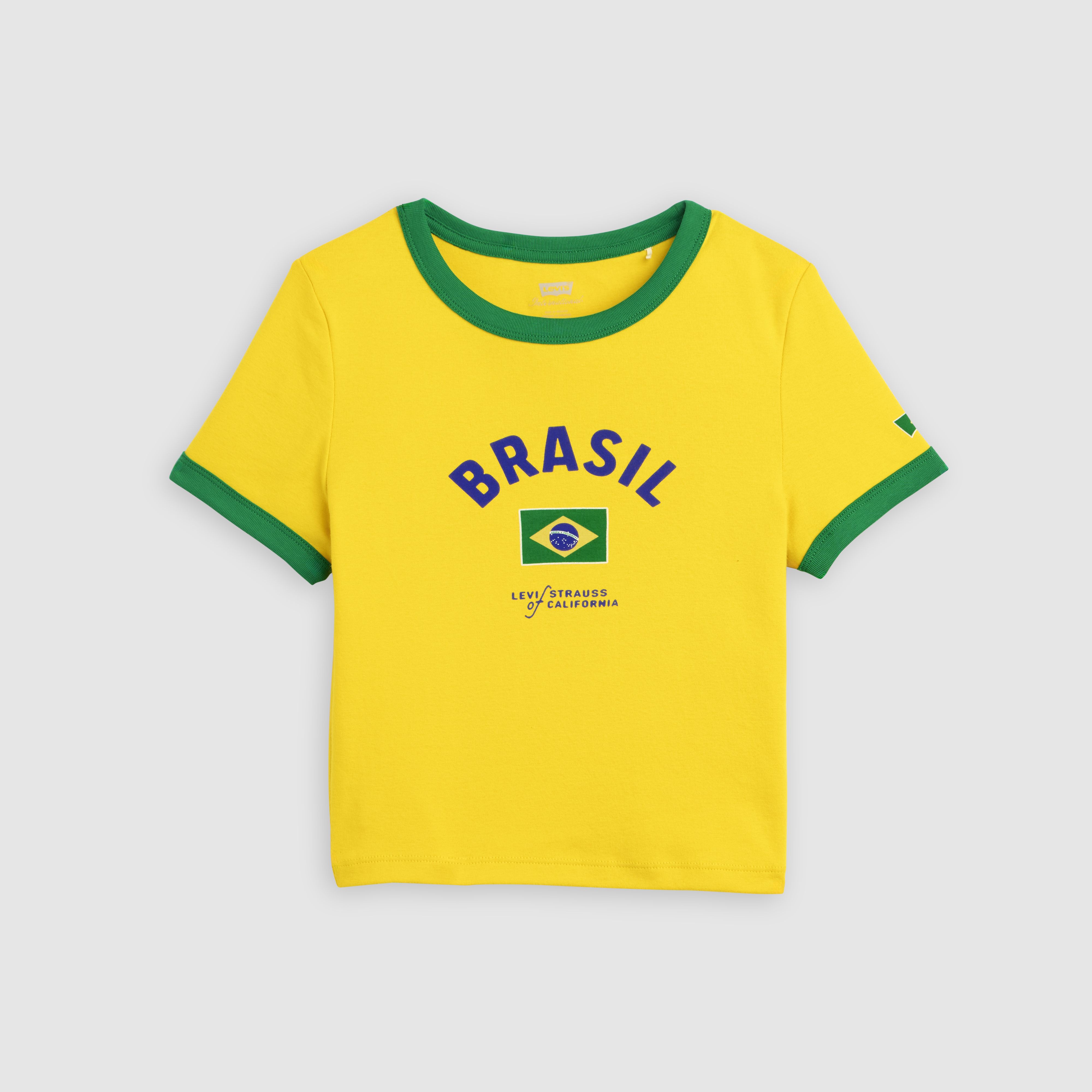 T-shirt Ringer da donna Levi's® Brasile 5