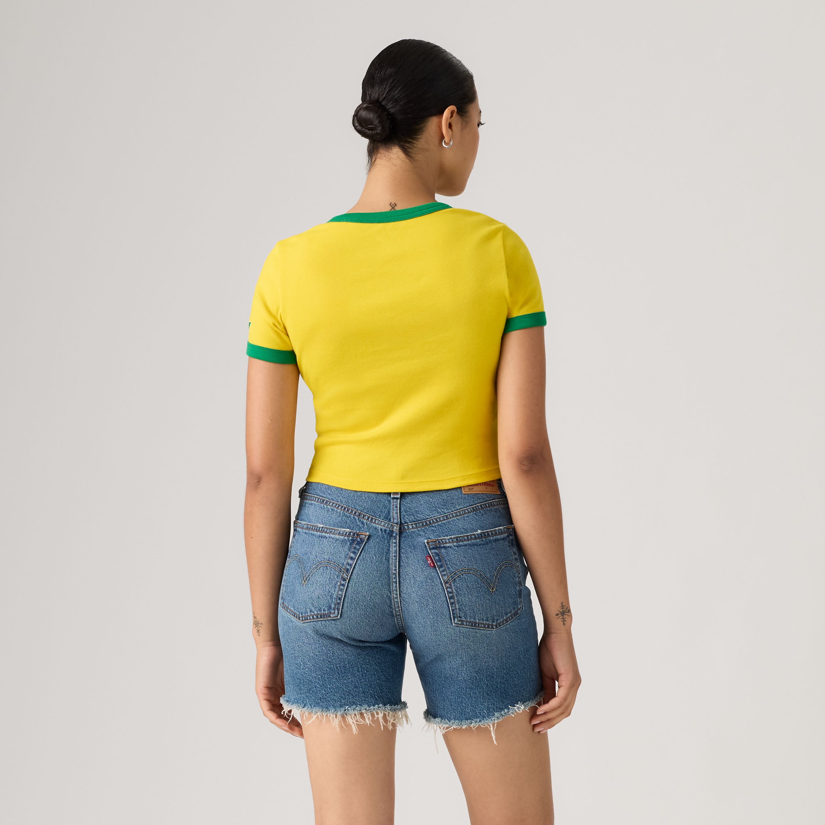 T-shirt Ringer da donna Levi's® Brasile 4