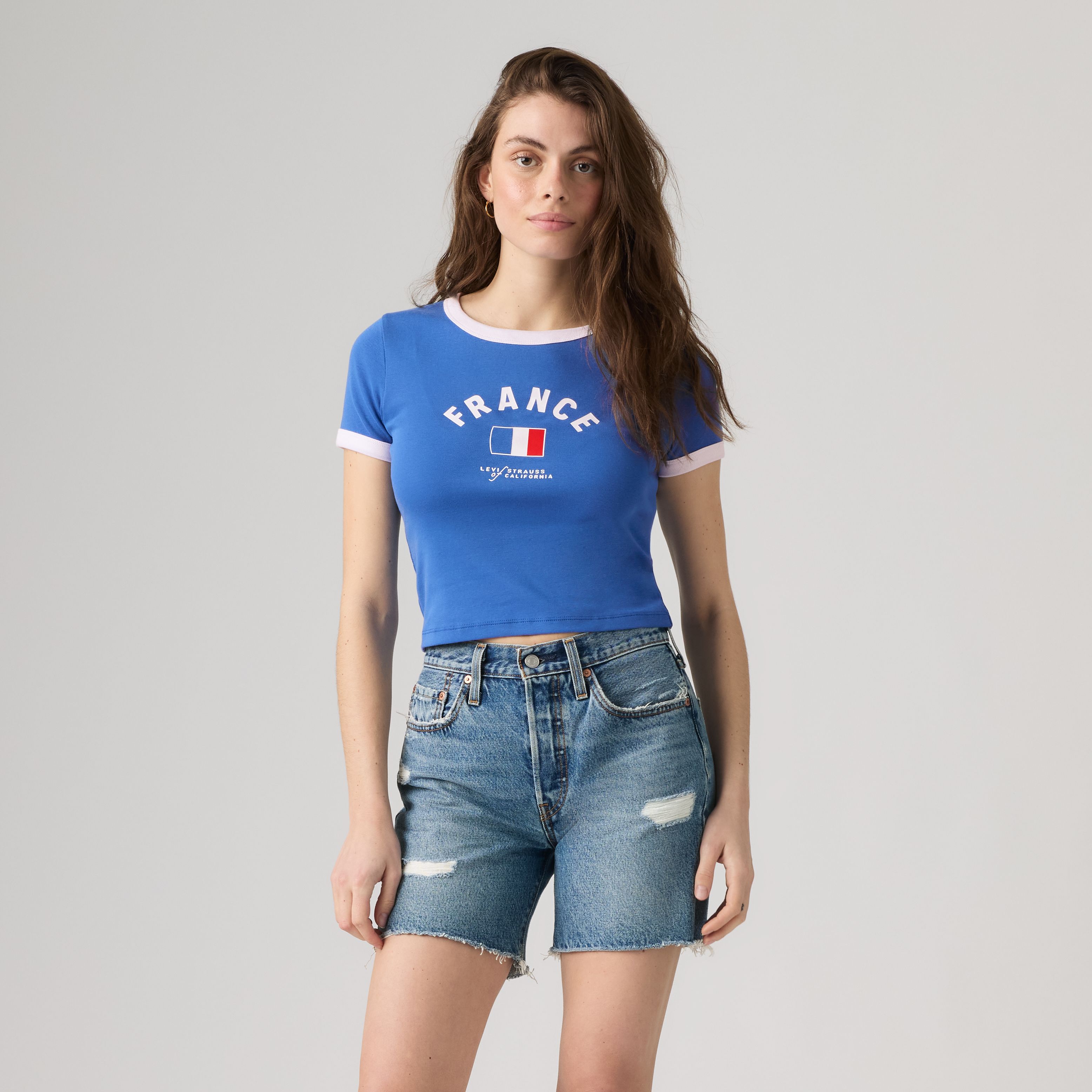 Camiseta Ringer de Francia Levi's® para mujer 3