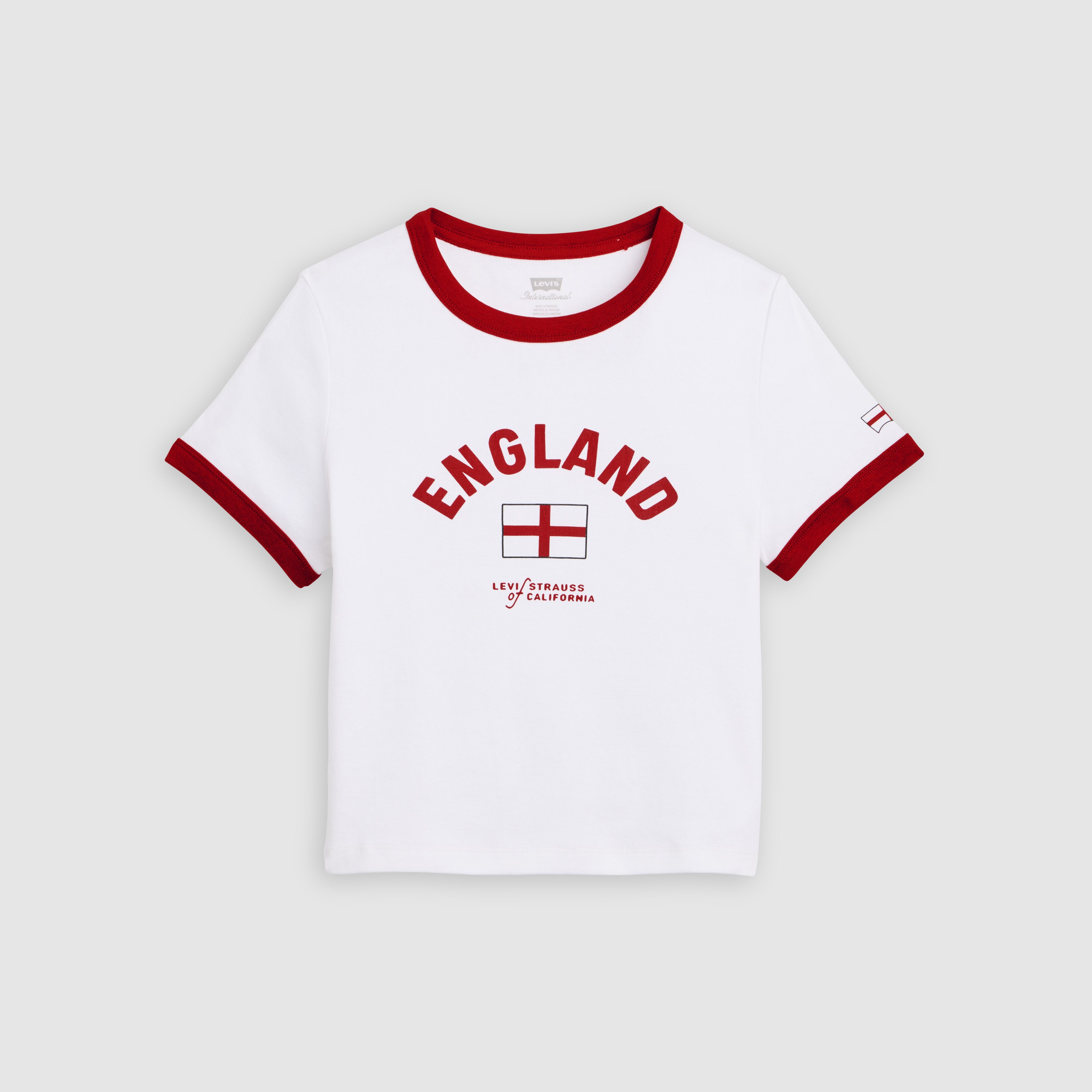 Camiseta Ringer de Inglaterra Levi's® para mujer 5