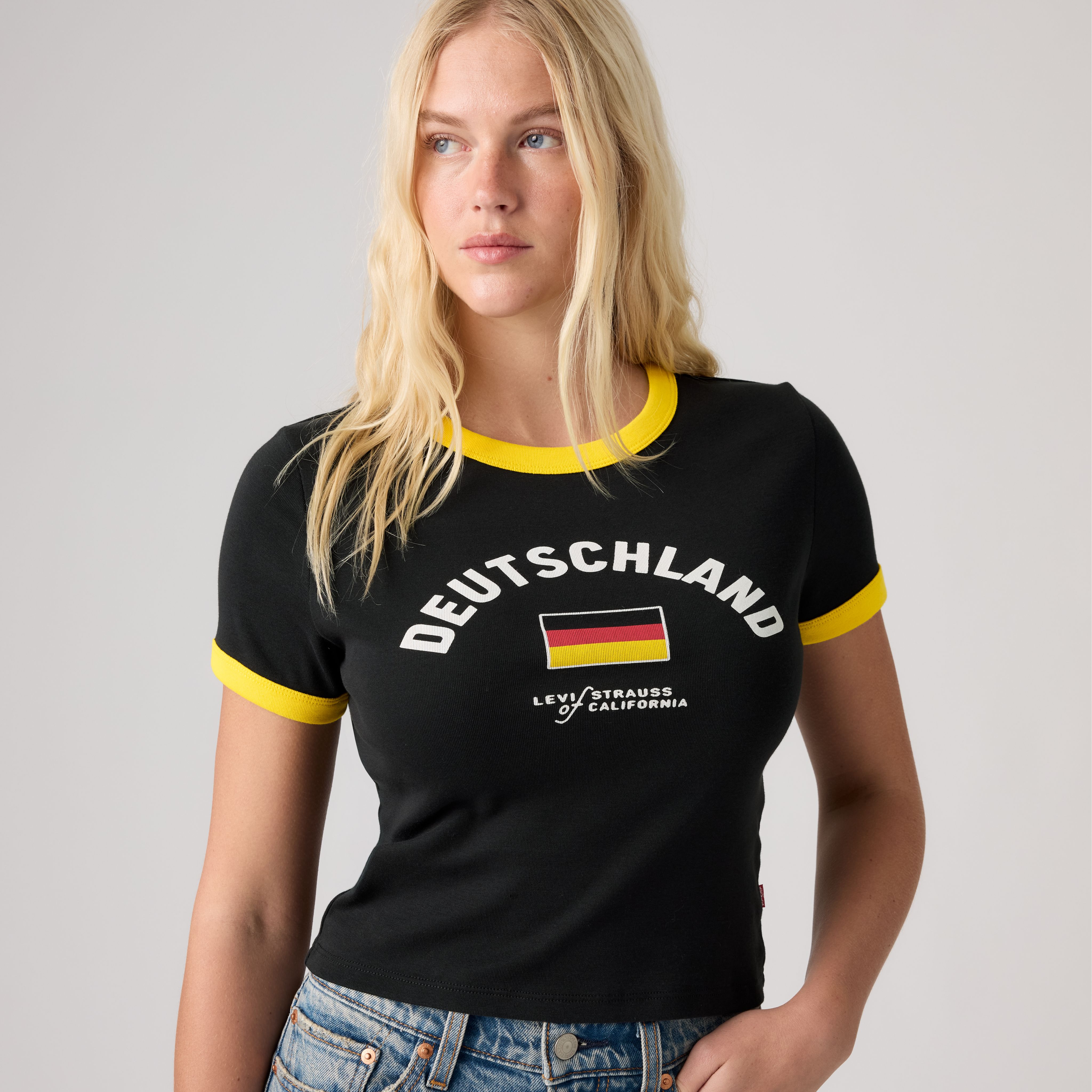 Camiseta Ringer de Alemania Levi's® para mujer 2