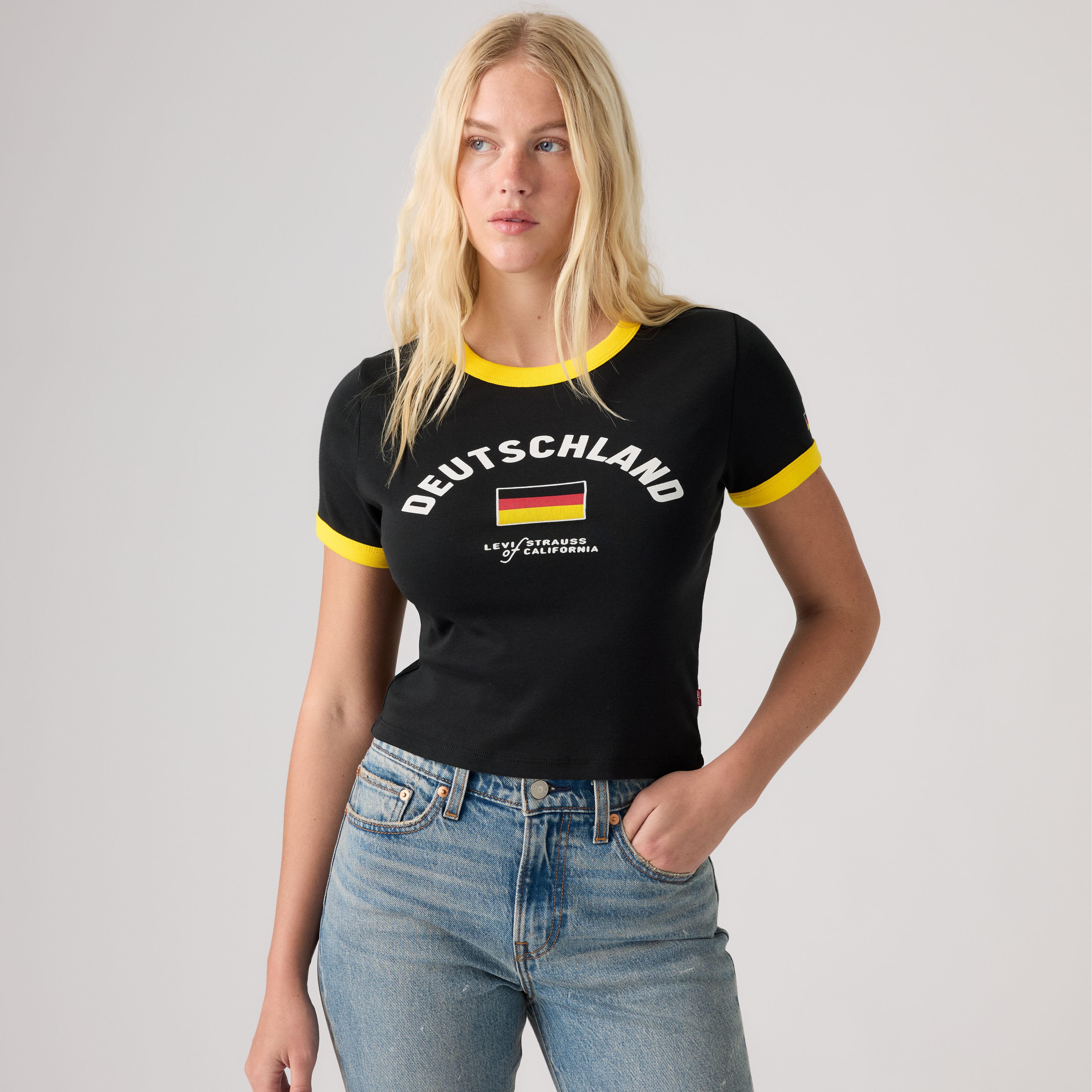 Camiseta Ringer de Alemania Levi's® para mujer 1