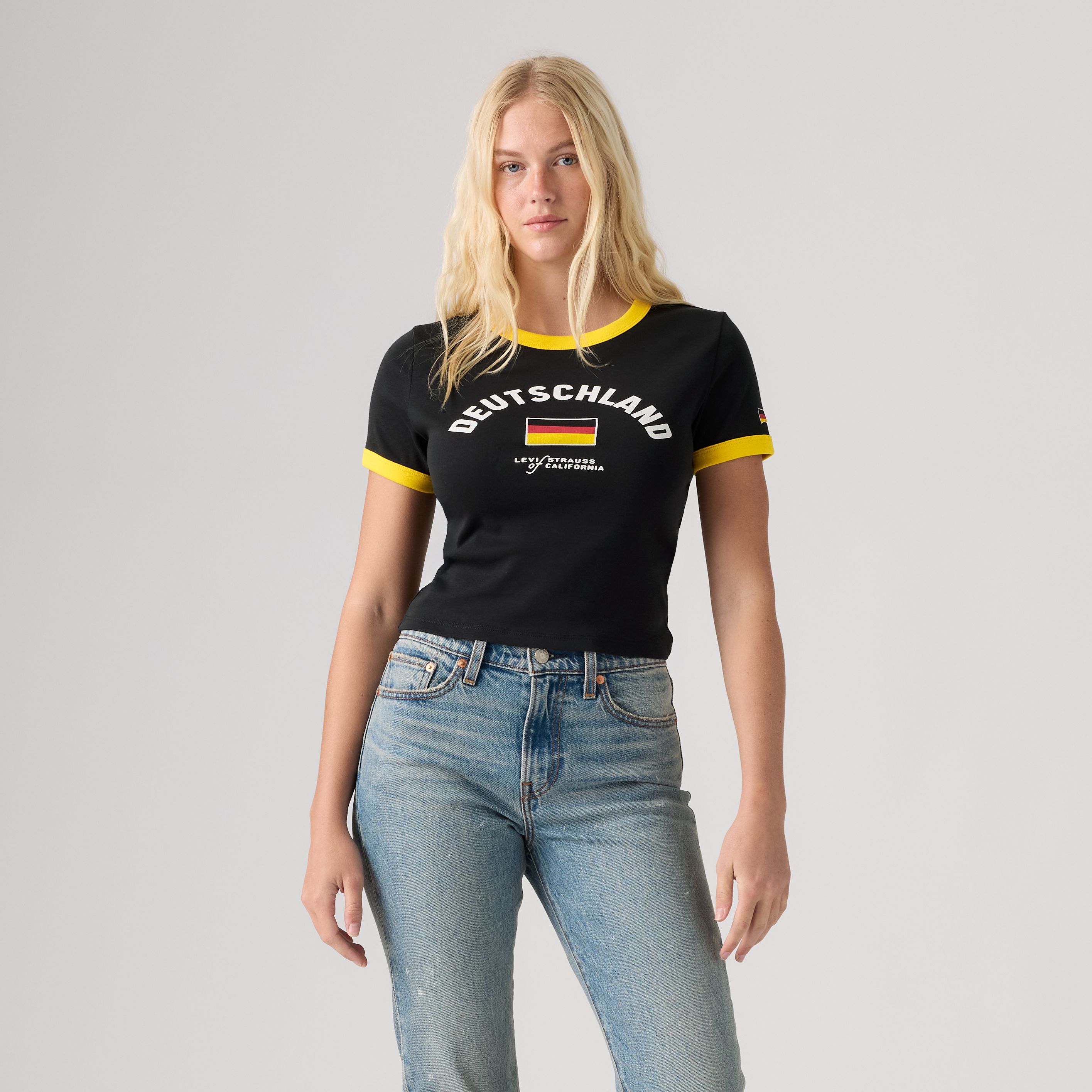 Camiseta Ringer de Alemania Levi's® para mujer 3