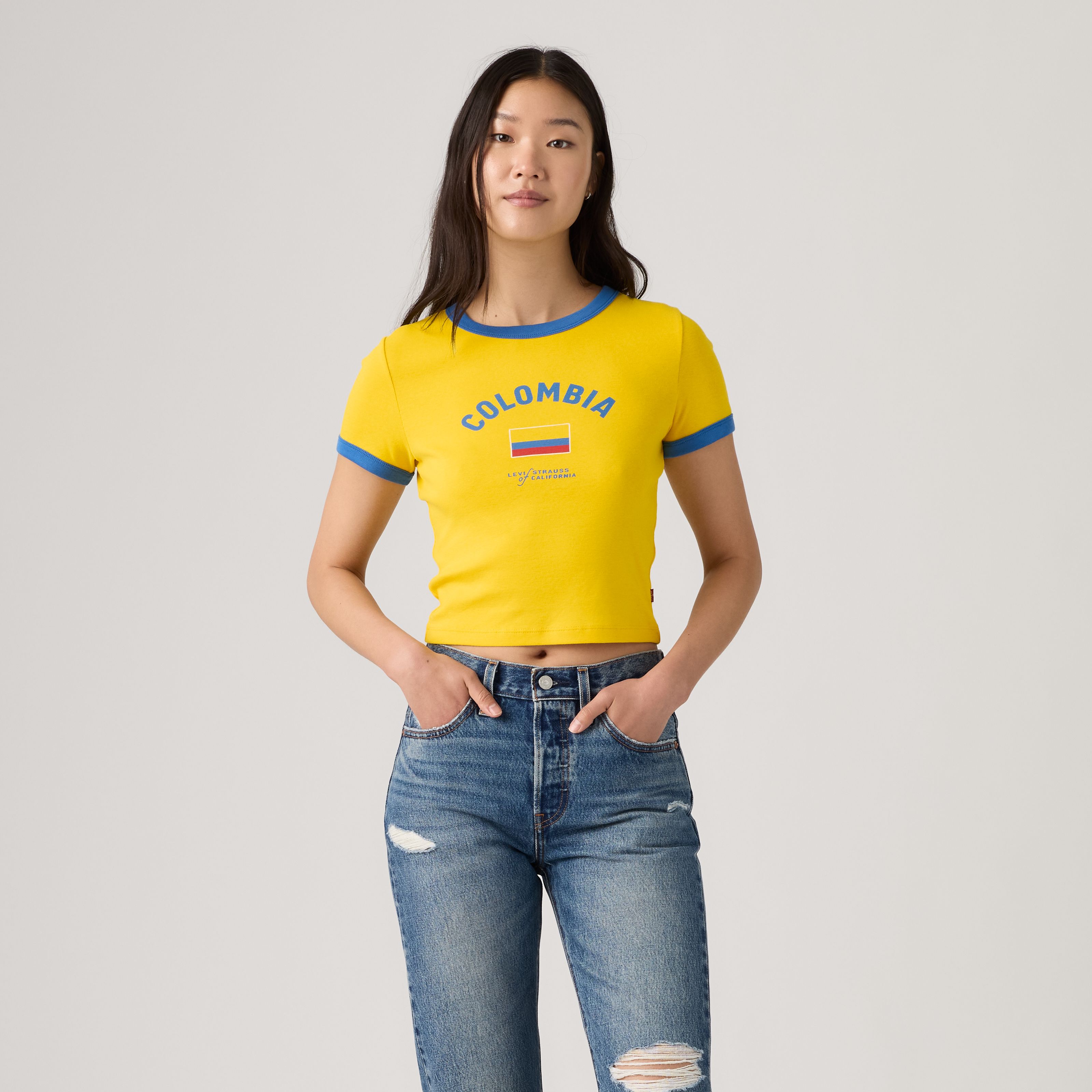 Colombia Mini Ringer Tee 3