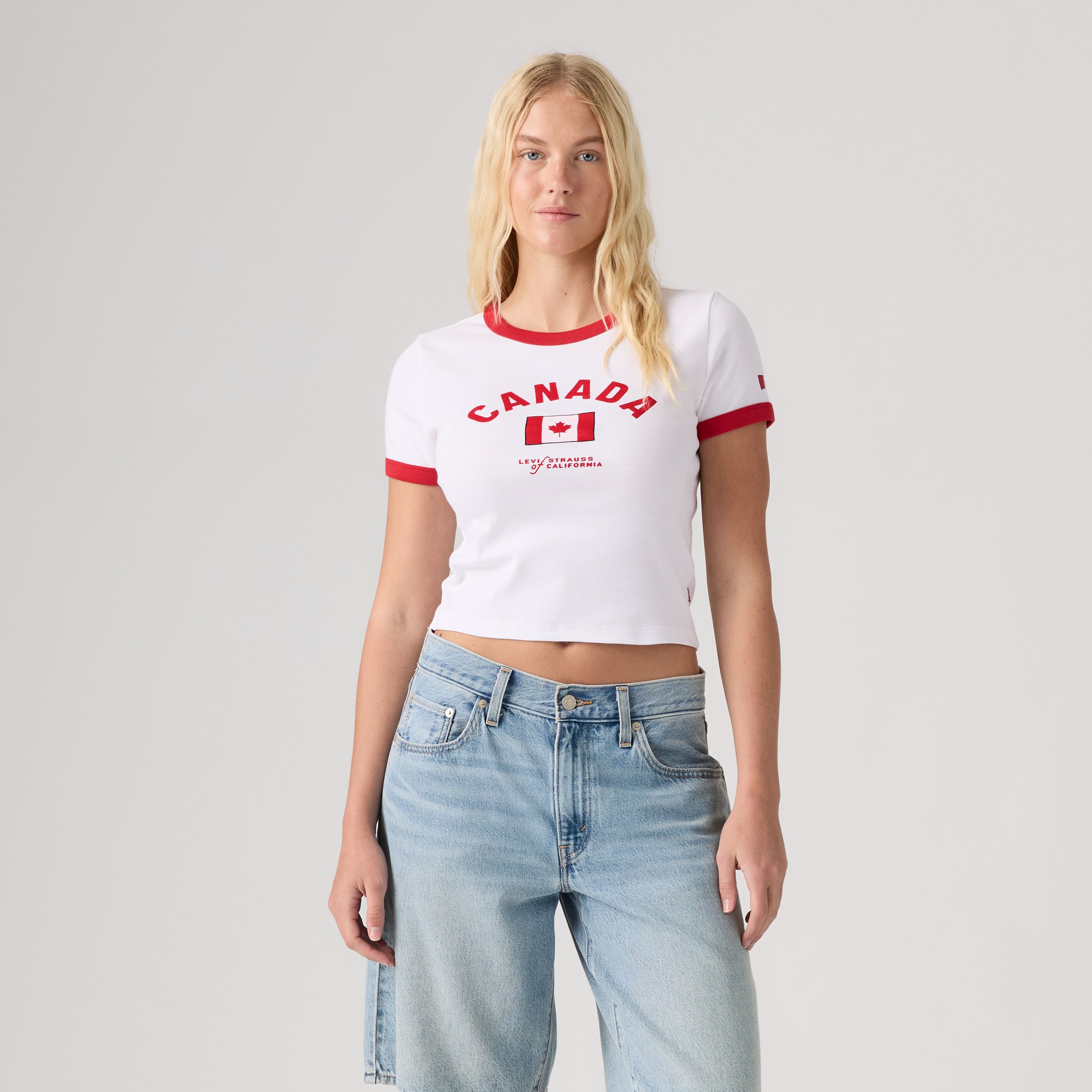 Levi's® Canada Mini Ringer Tee 3