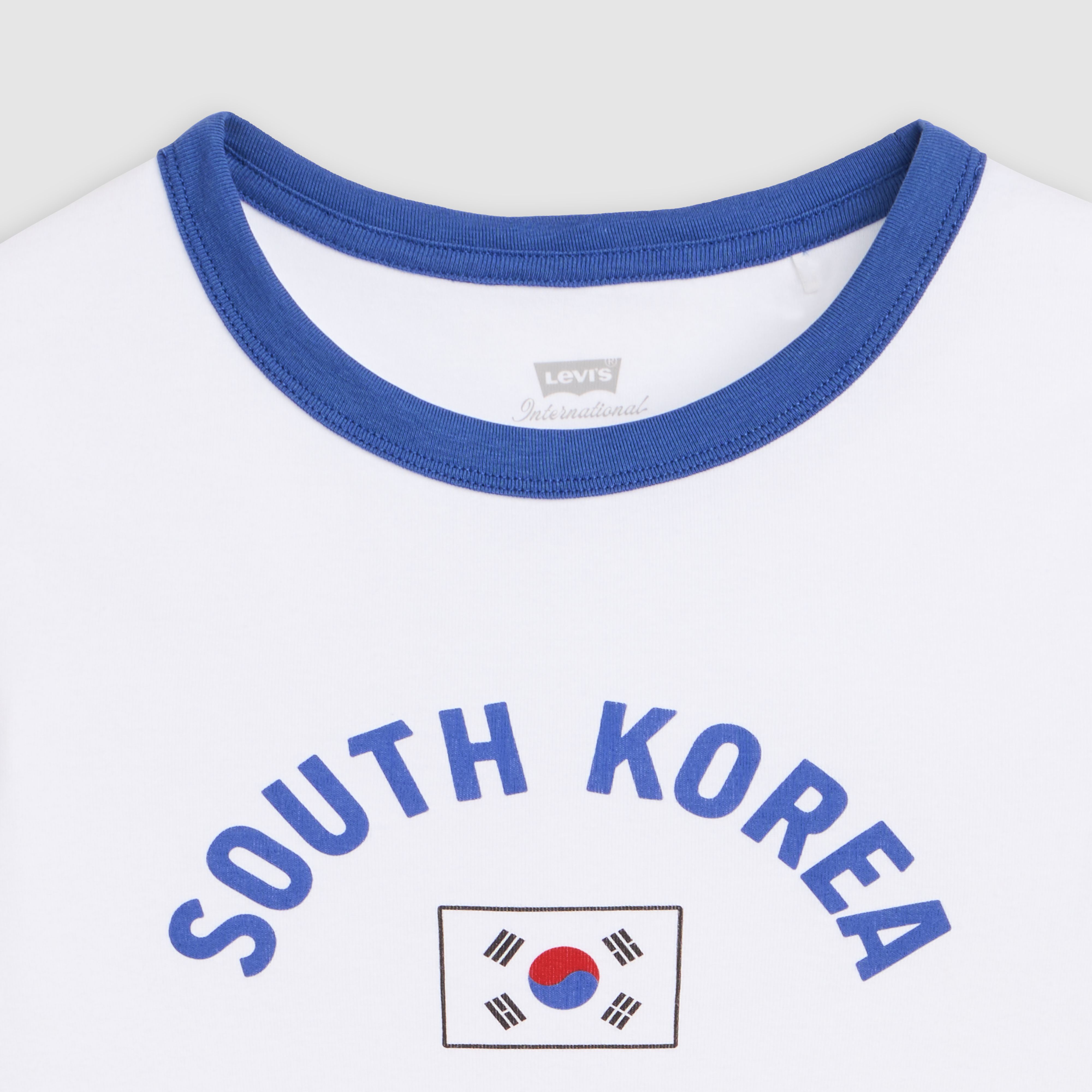 South Korea Ringer Tee 6