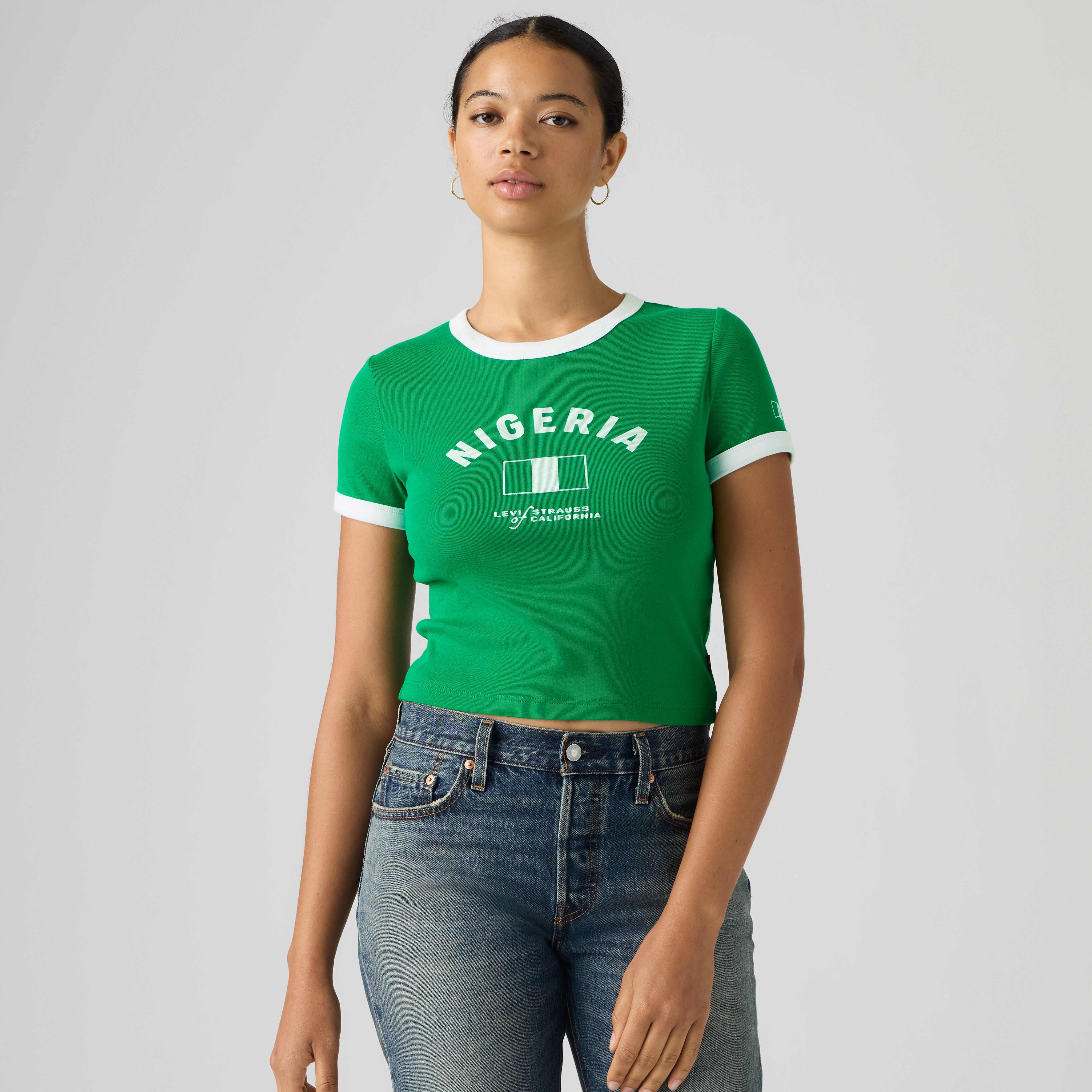 Nigeria Mini Ringer Tee 1