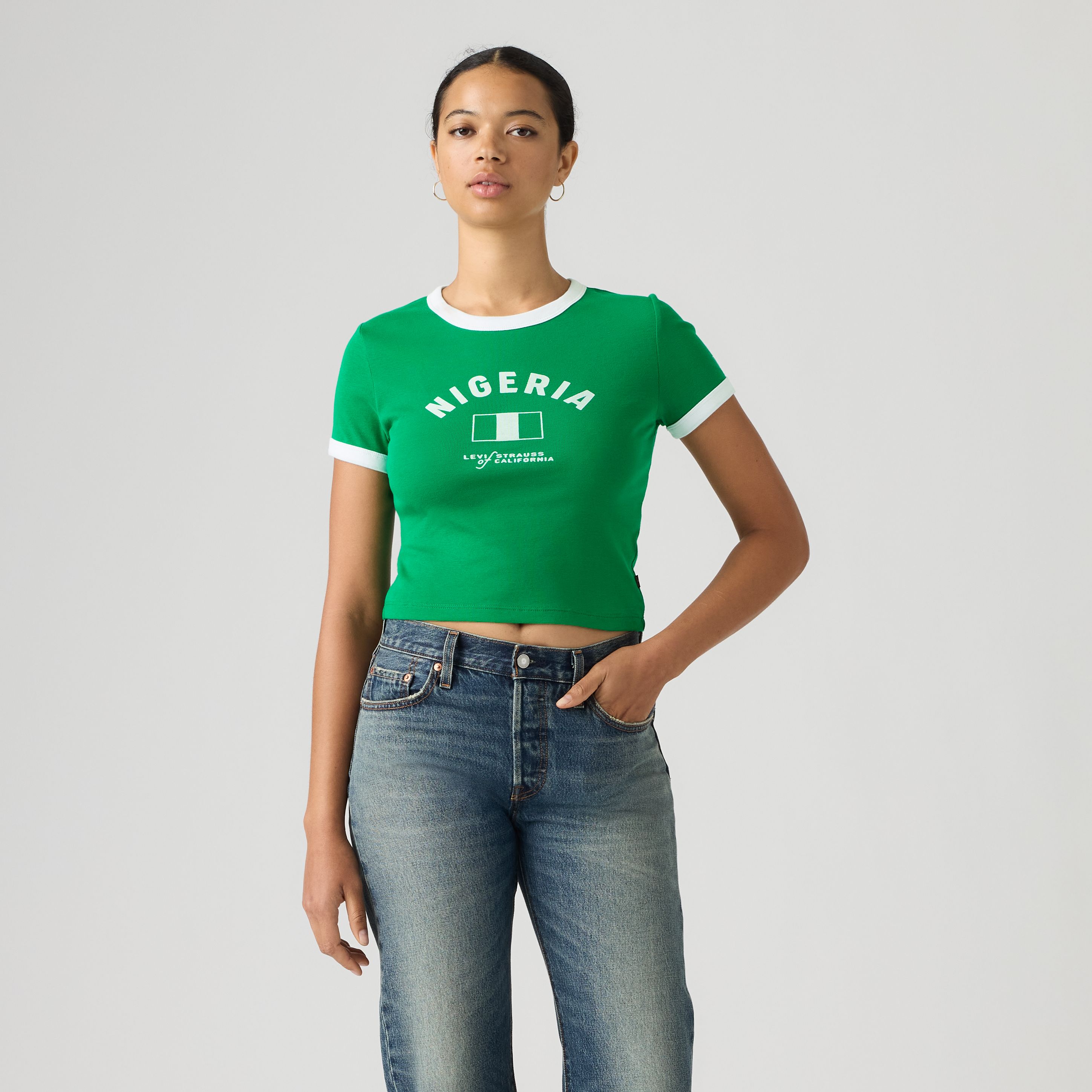 Nigeria Mini Ringer Tee 3
