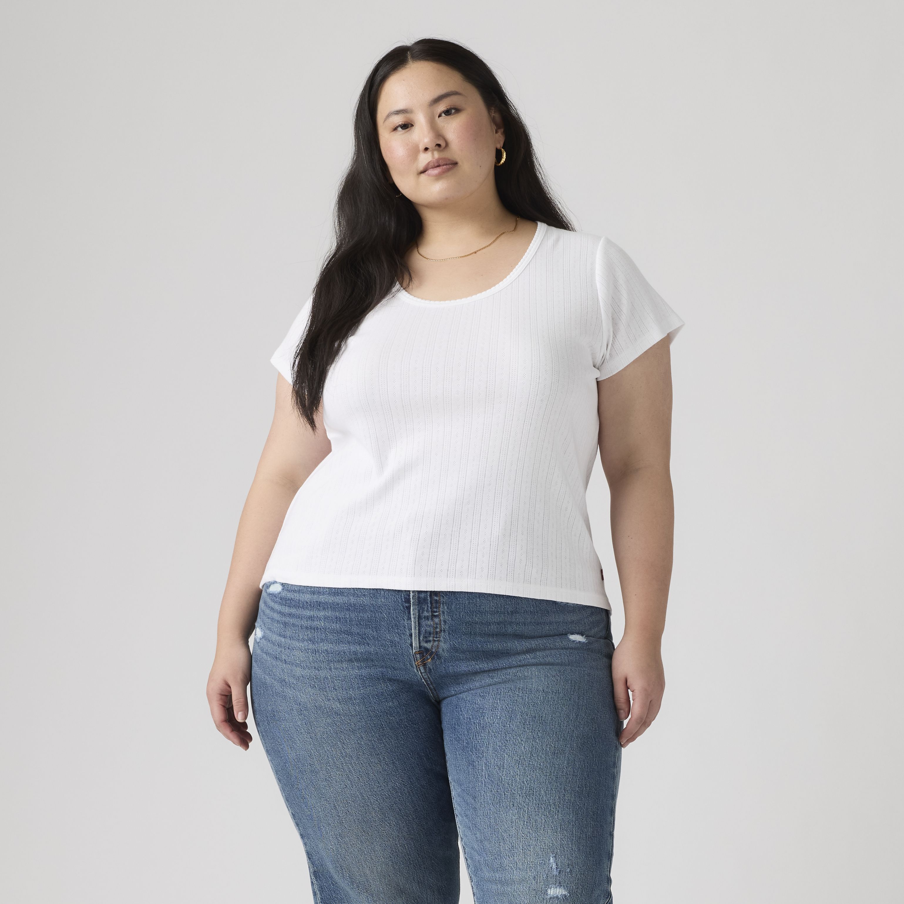 Sweetie Cap Sleeve Tee (Plus Size) 2