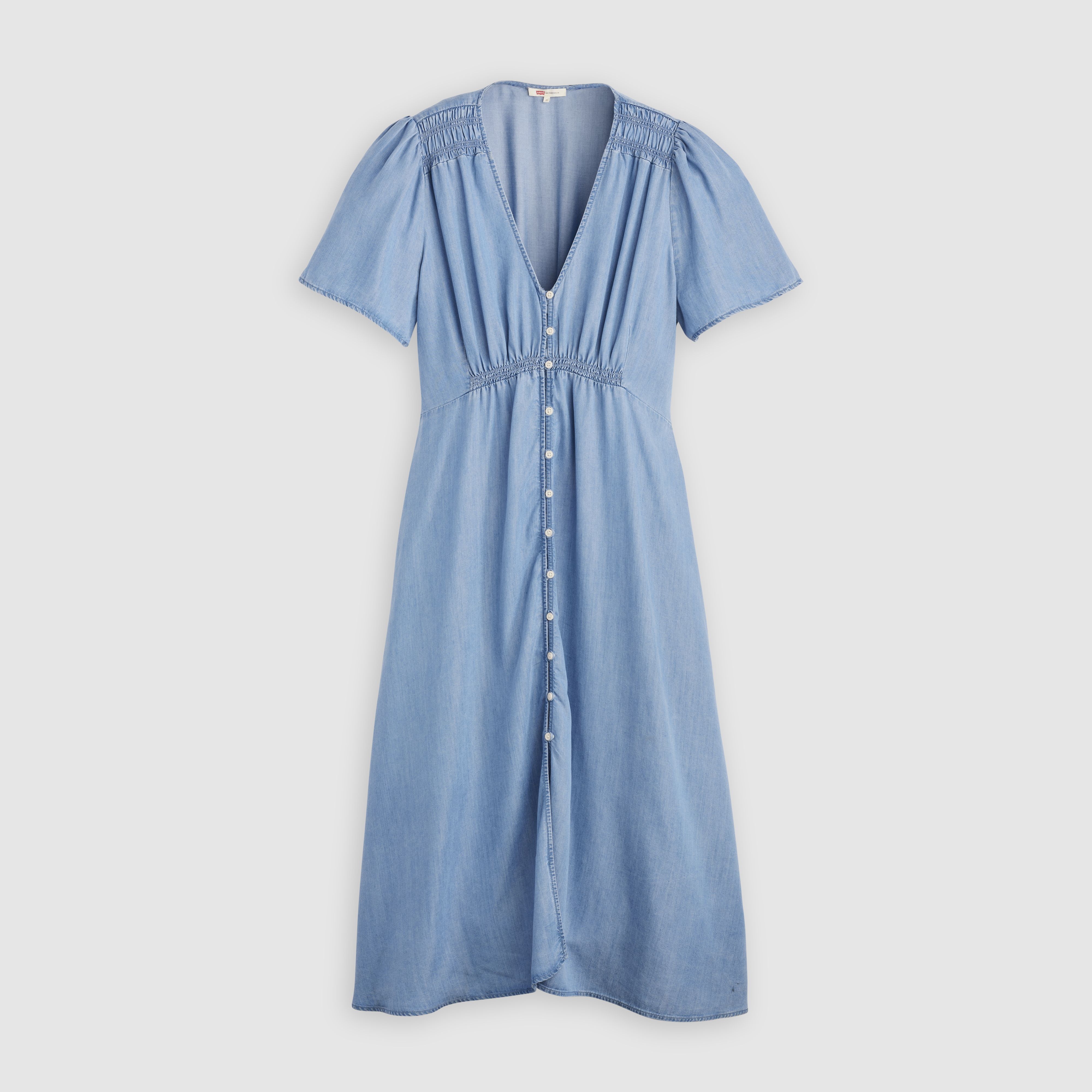 Paola Short-Sleeve Midi Dress (Plus Size) 5