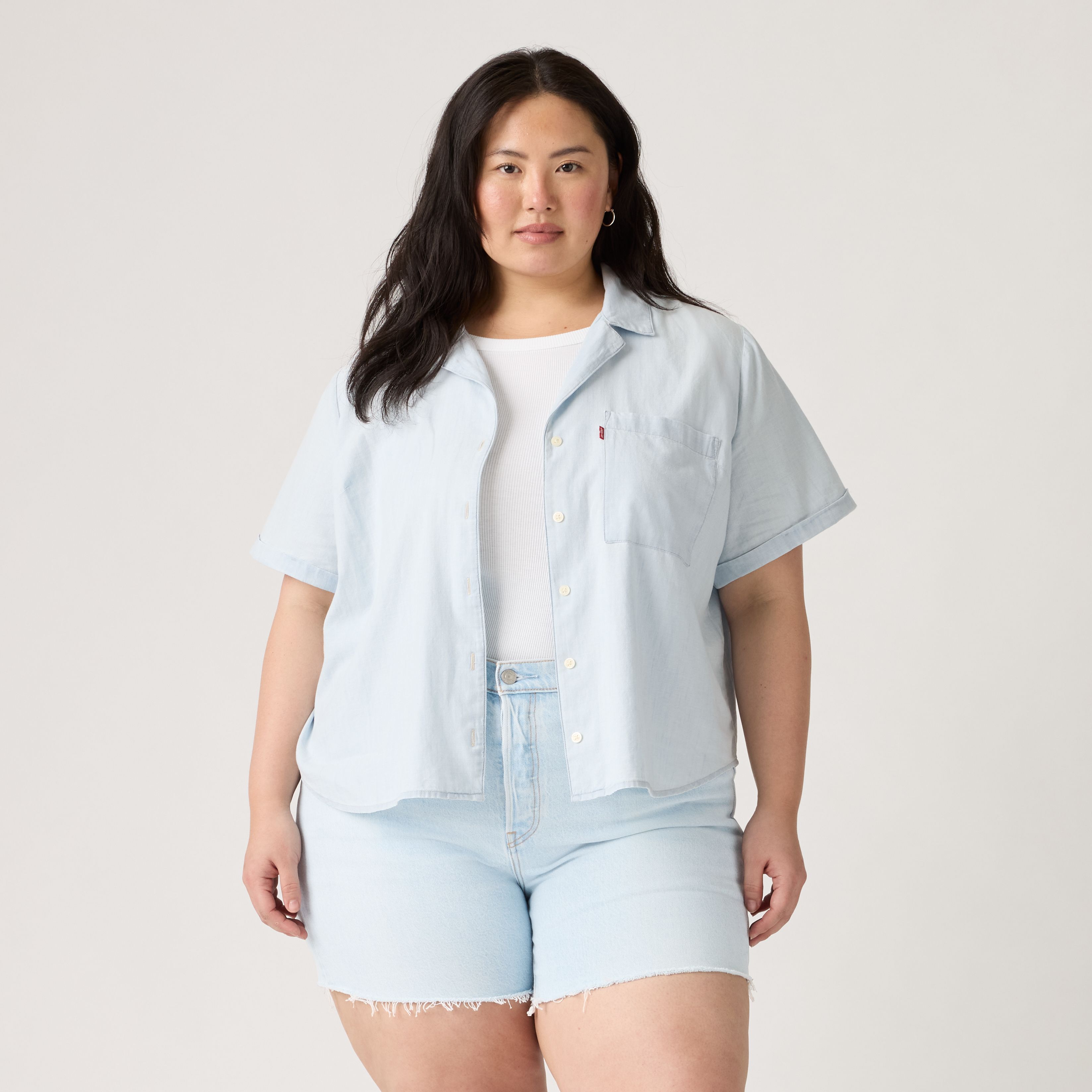 Bennie Camp Shirt (Plus Size) 14