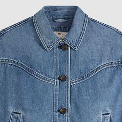 Dani Western Harrington Jacket — Yeah Look Otw - Medium Wash 6
