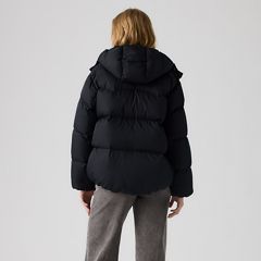 Tate Bubble Puffer Jacket — Anthracite Night - Black 4