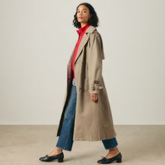 Serena Trench Coat — Fallen Rock - Brown 3