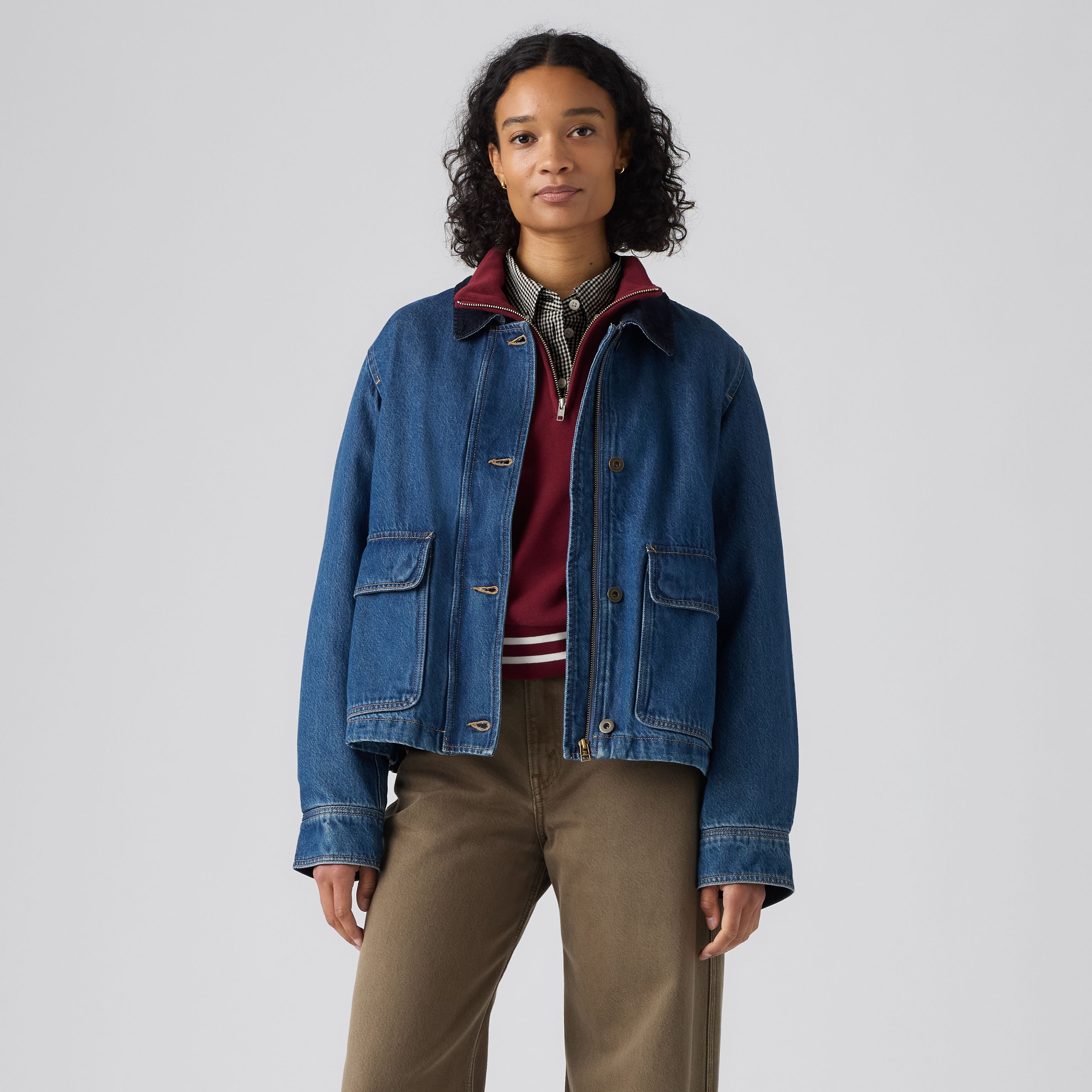 Bree Cropped Chore Jacket 3