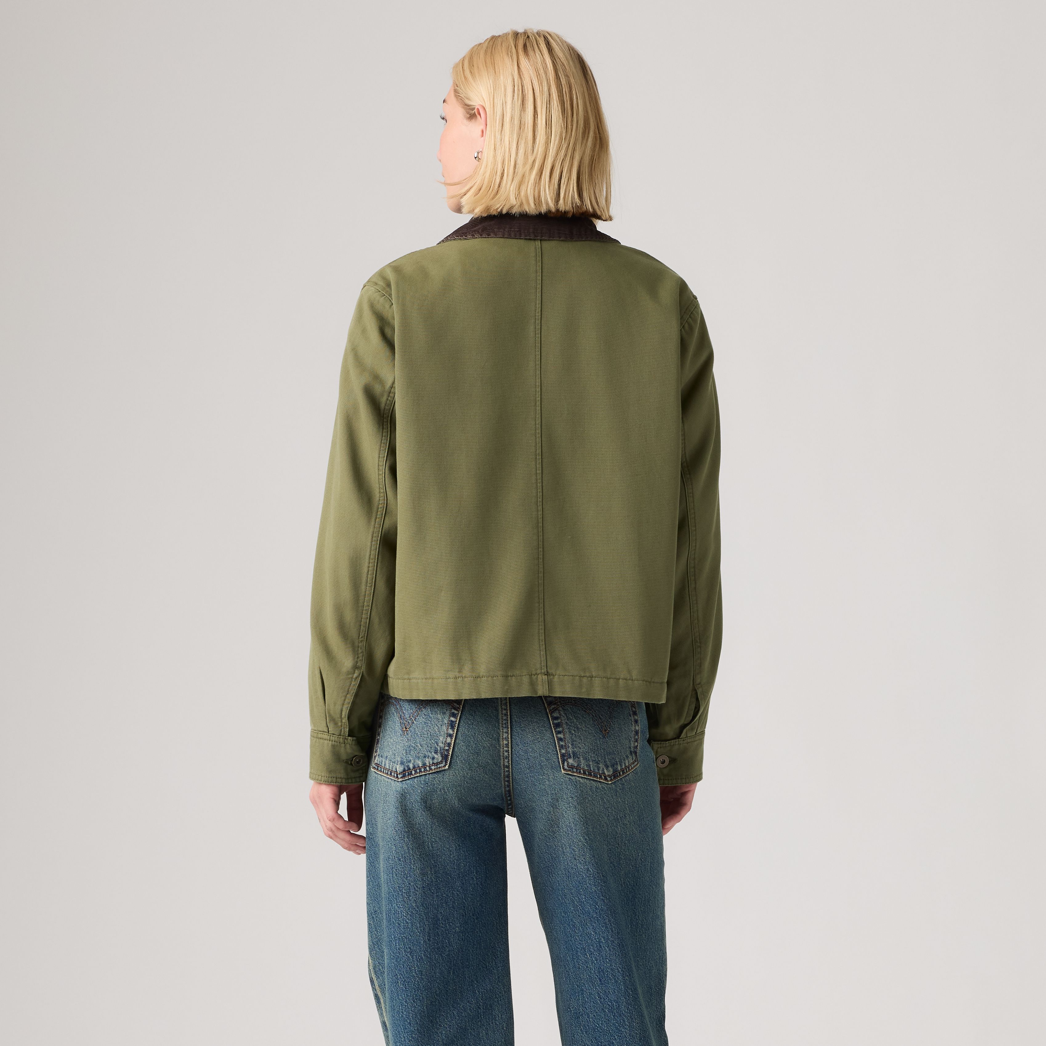 Bree Cropped Chore Jacket 4