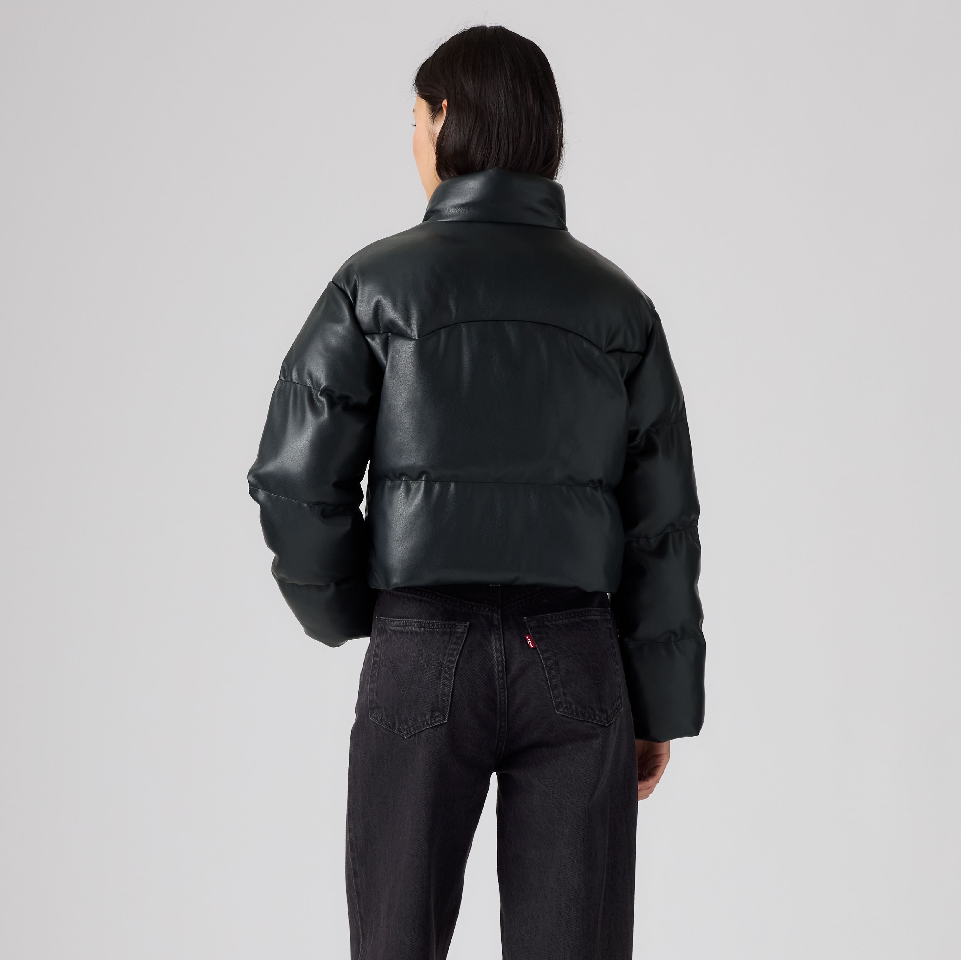 Женская куртка Levi's Palmer Cropped Puffer — фото 4