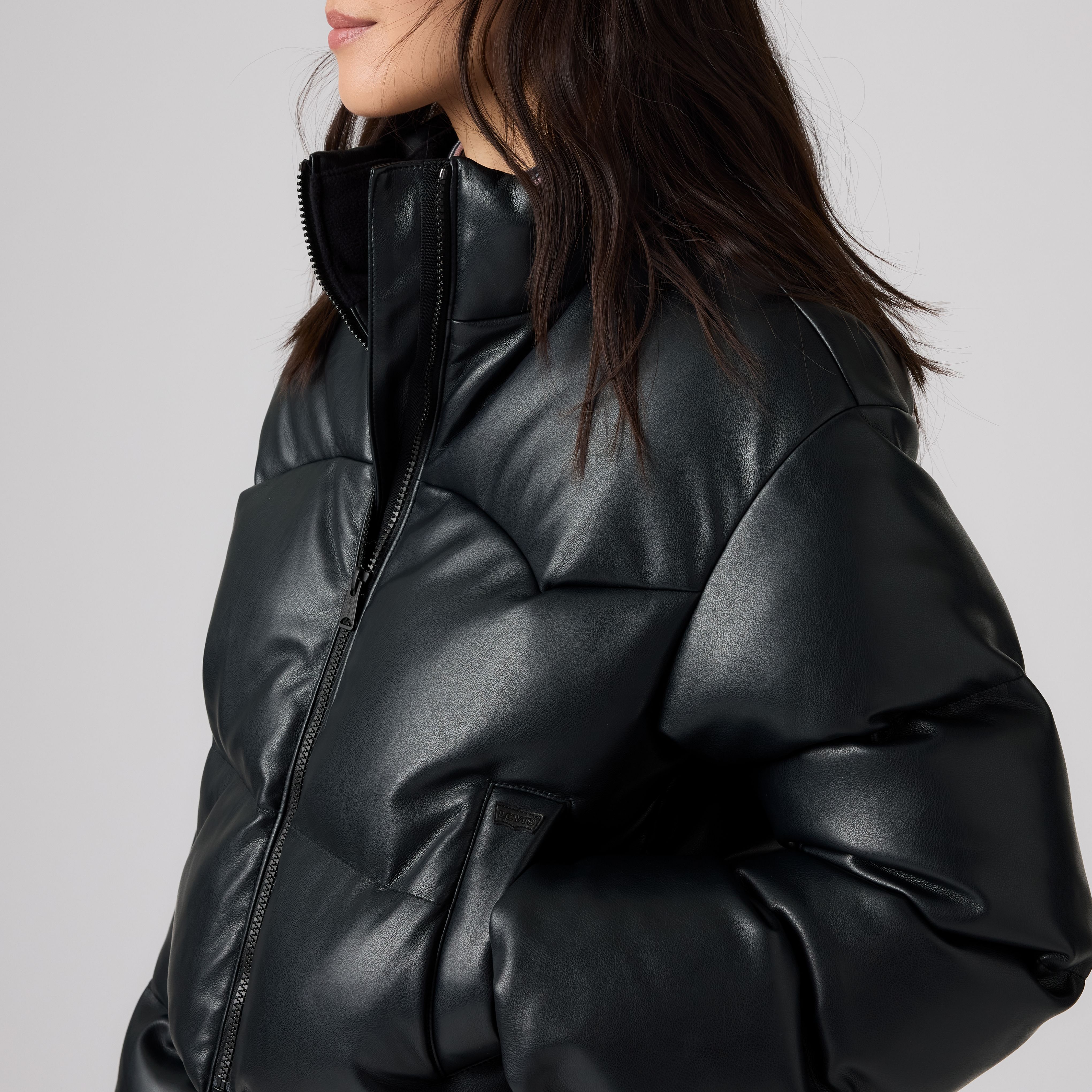 Женская куртка Levi's Palmer Cropped Puffer — фото 2