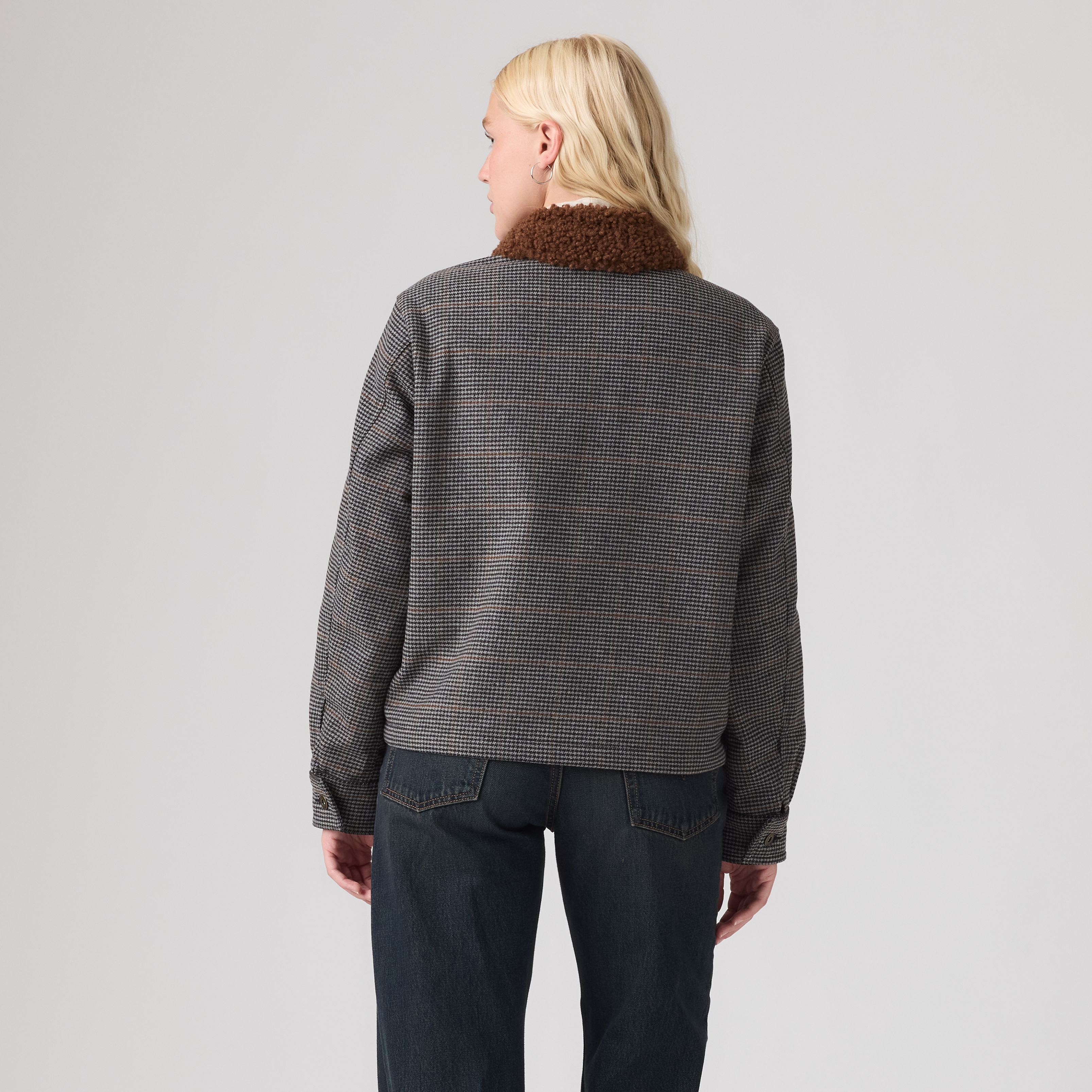 Bree Cropped Sherpa Chore Jacket 4