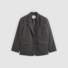 Luna Relaxed Blazer — Luna Glen Plaid As Sample - Multi-Color 6