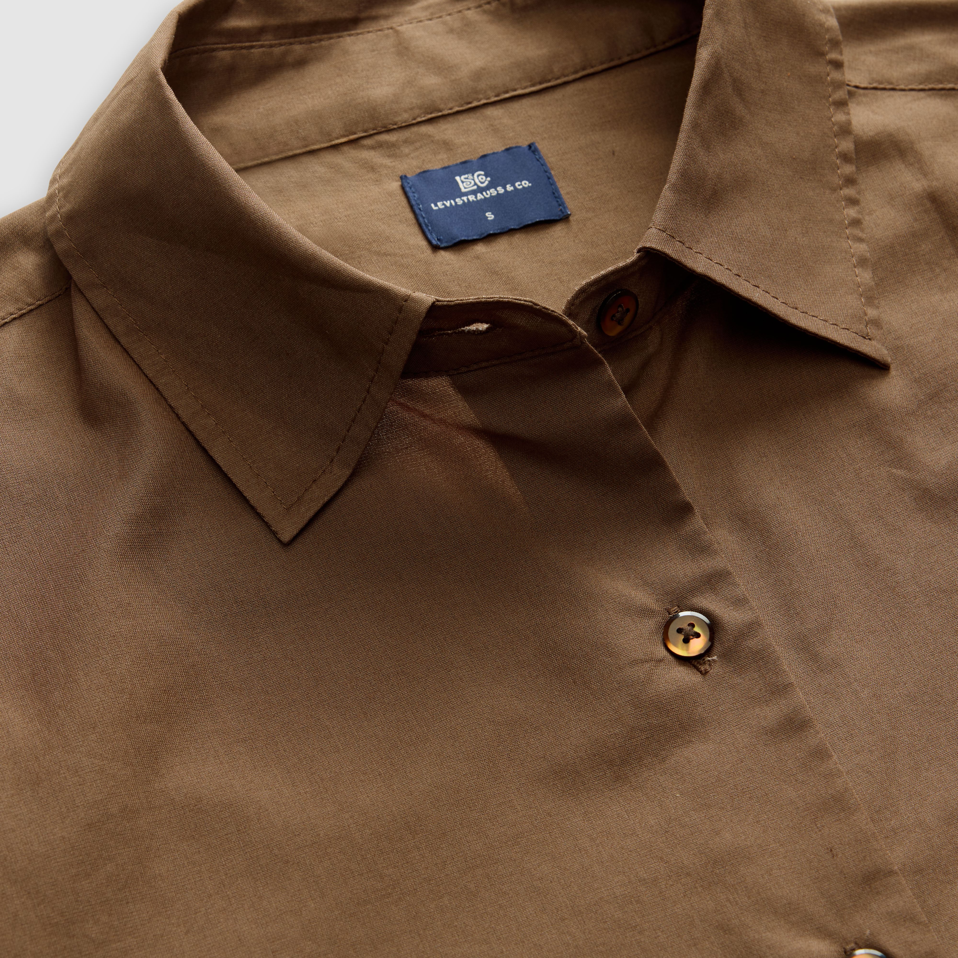 Woven Button Down Shirt 7
