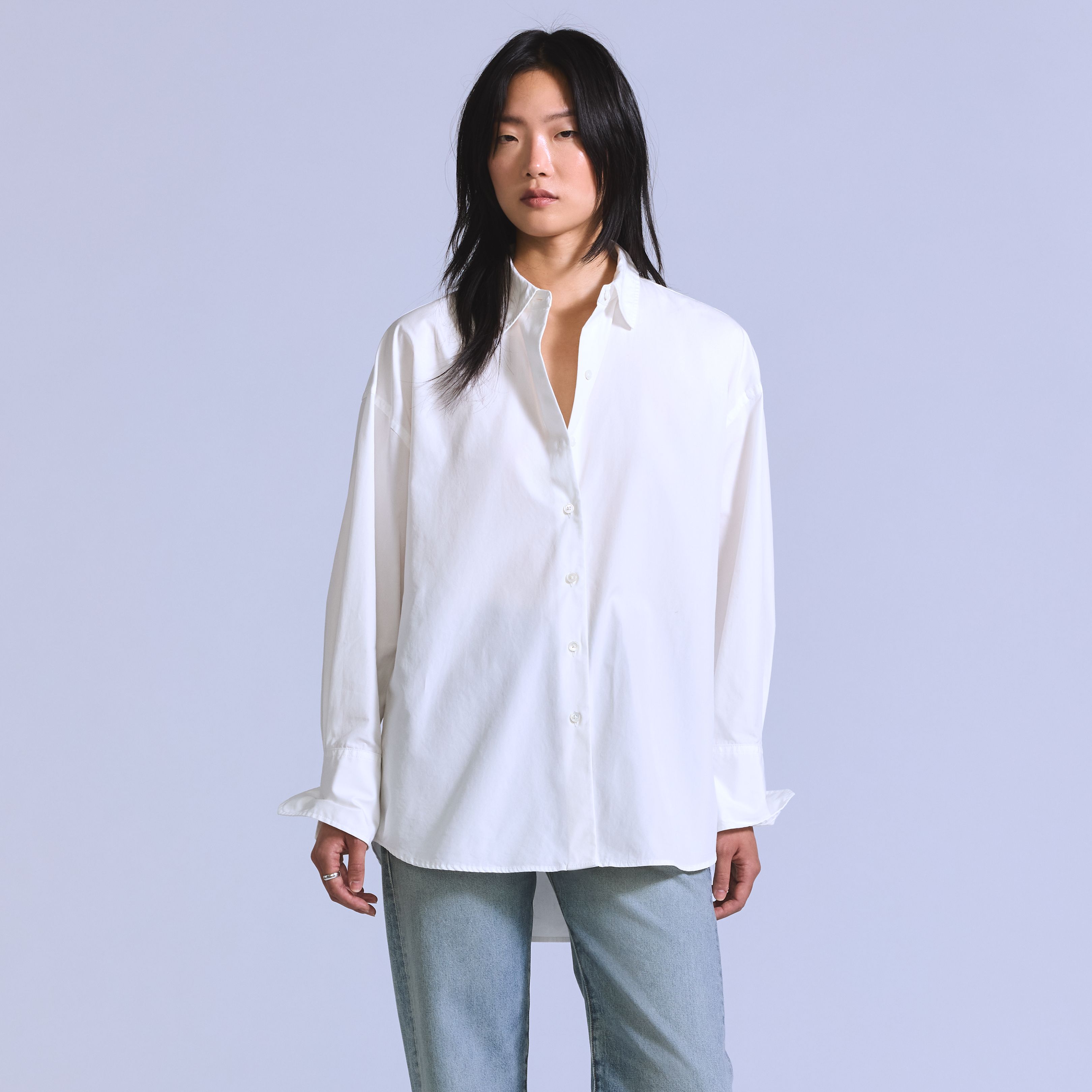 Woven Button Down Shirt 3