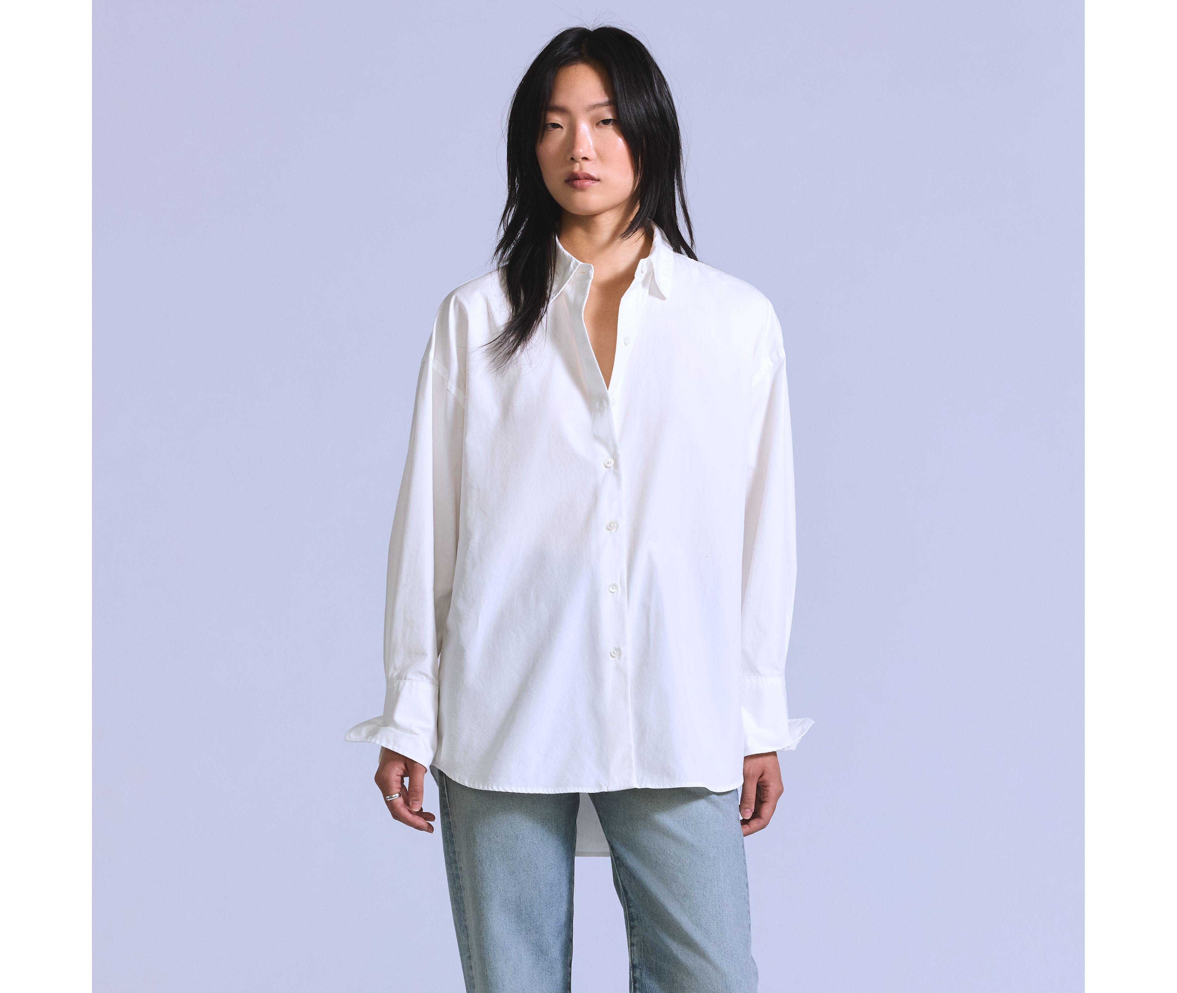 Woven Button Down Shirt
