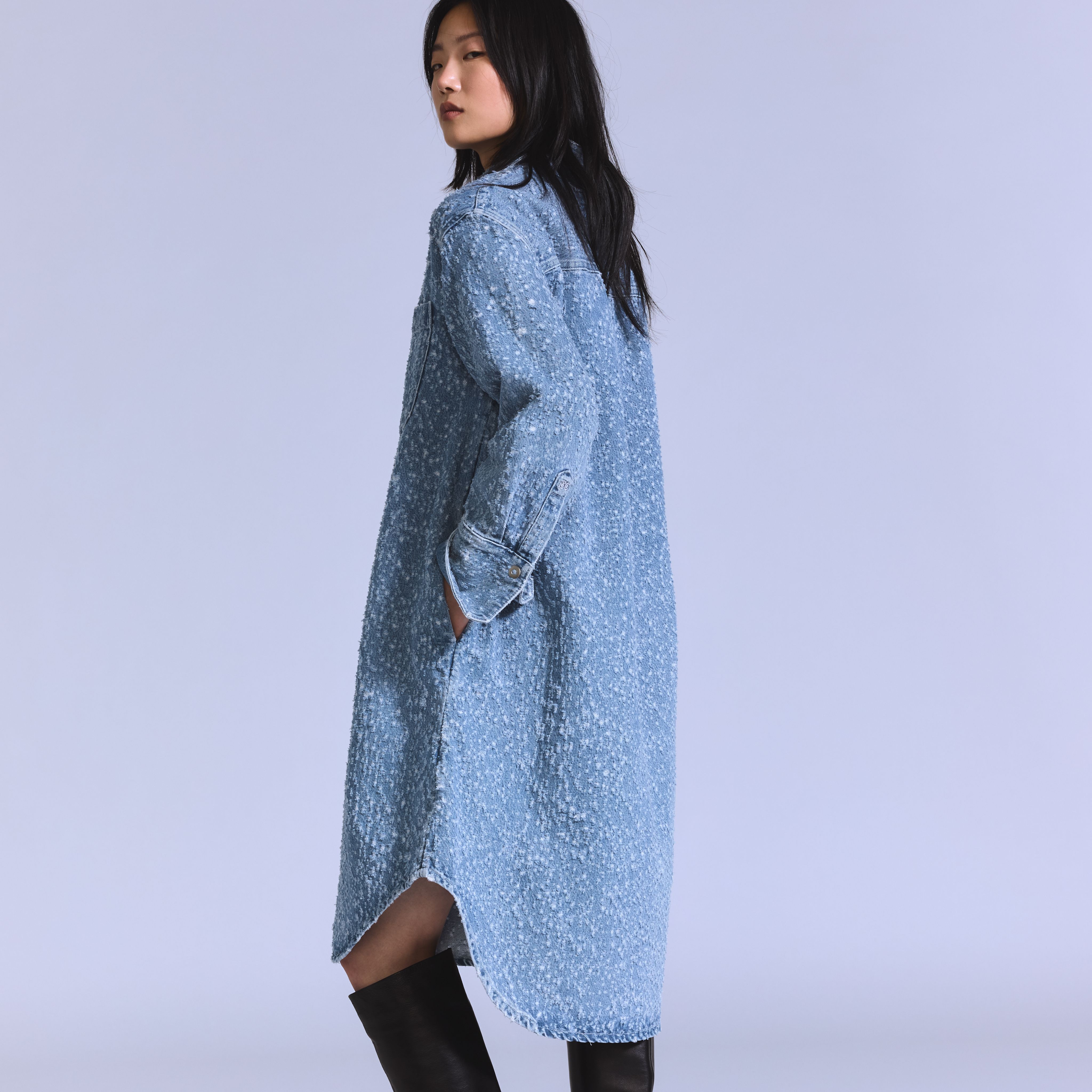 Denim Shirt Dress 2
