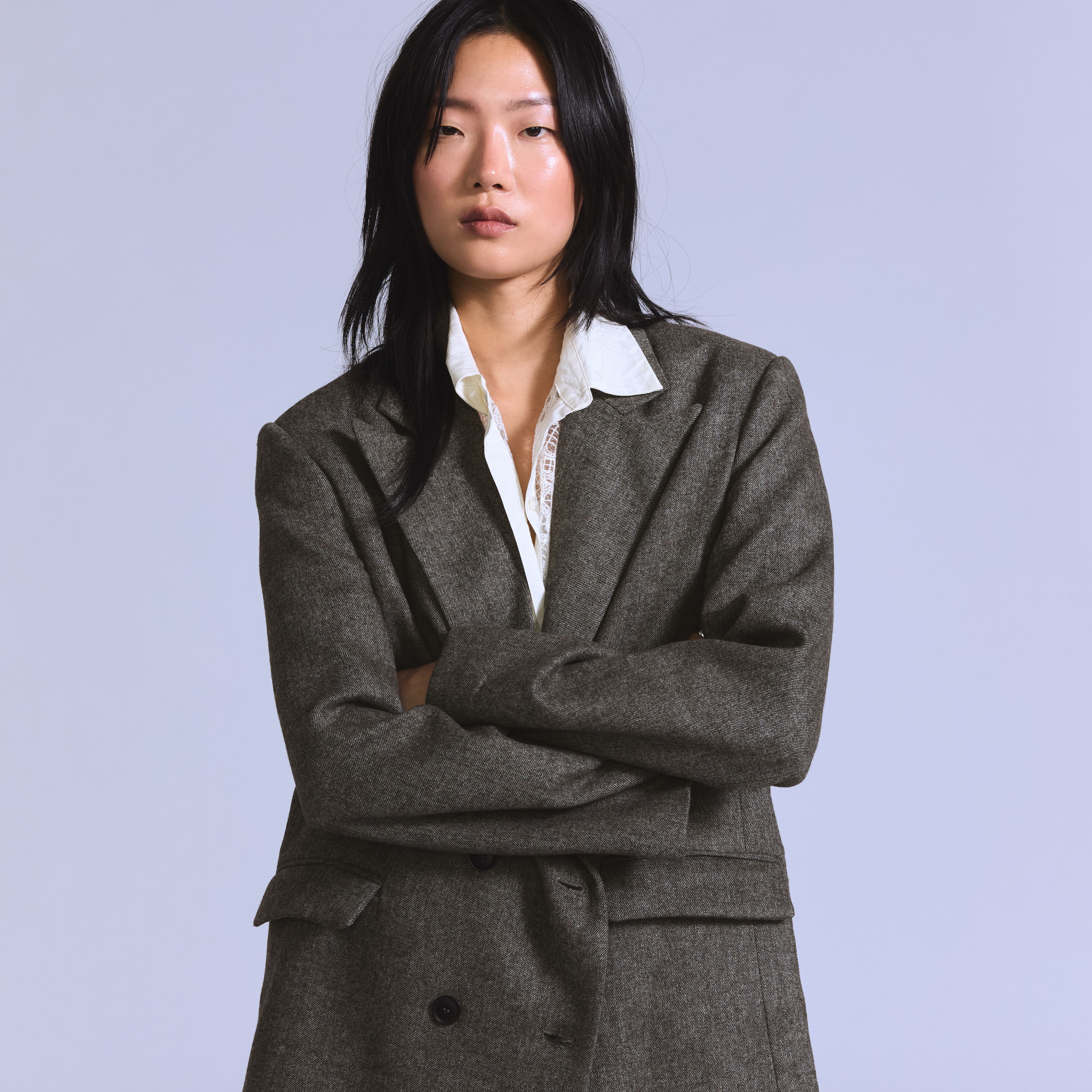 Wool Blend Blazer 2