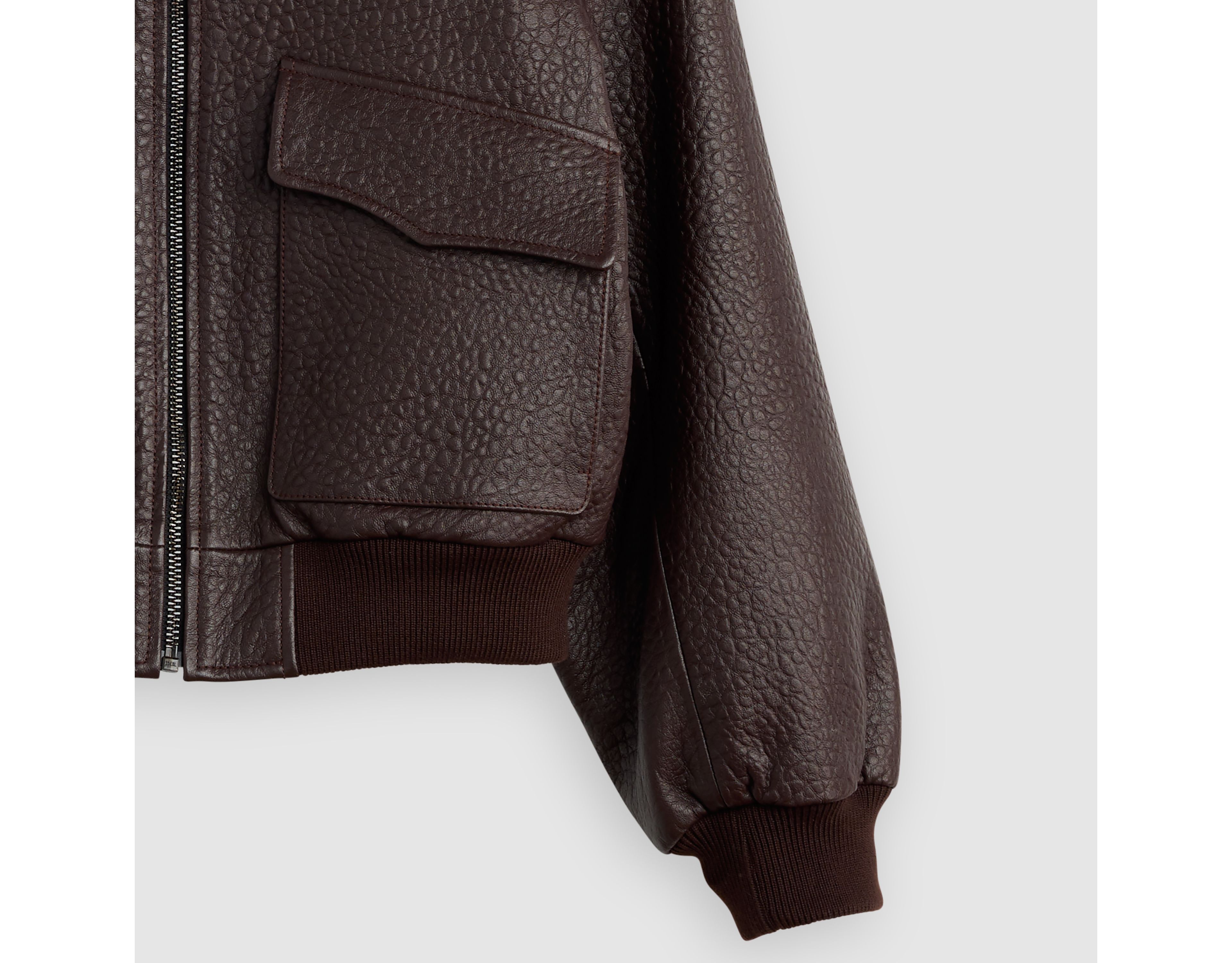 Leather Flight Jacket
