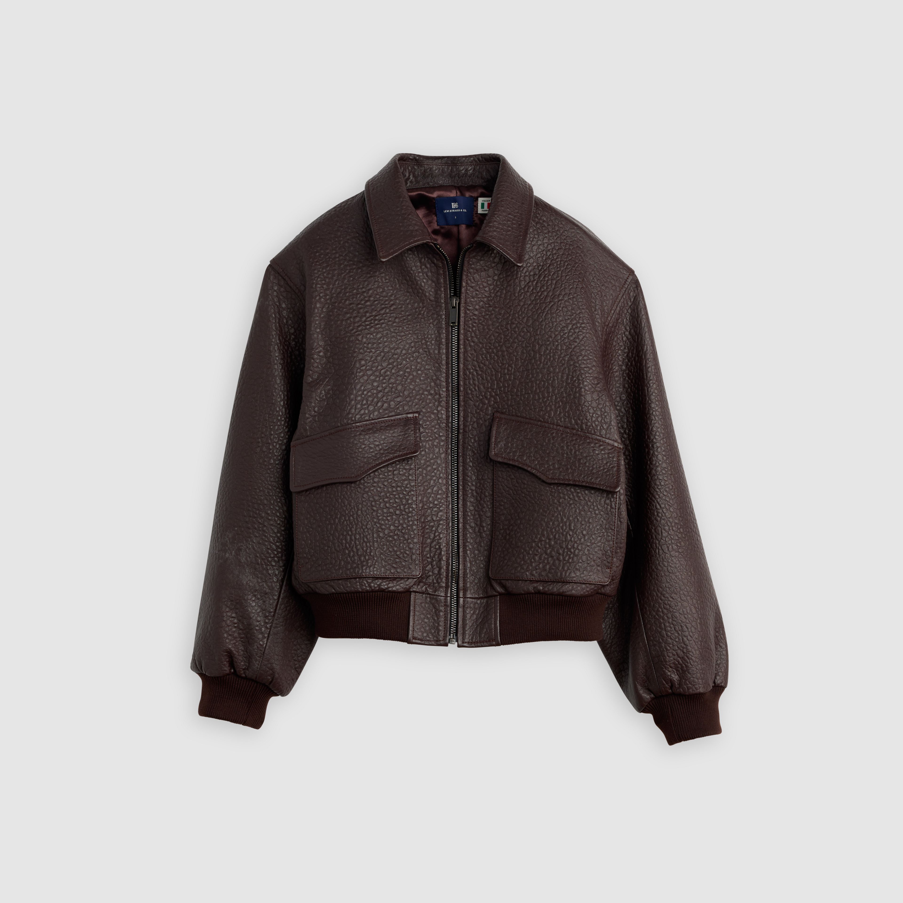 Leather Flight Jacket