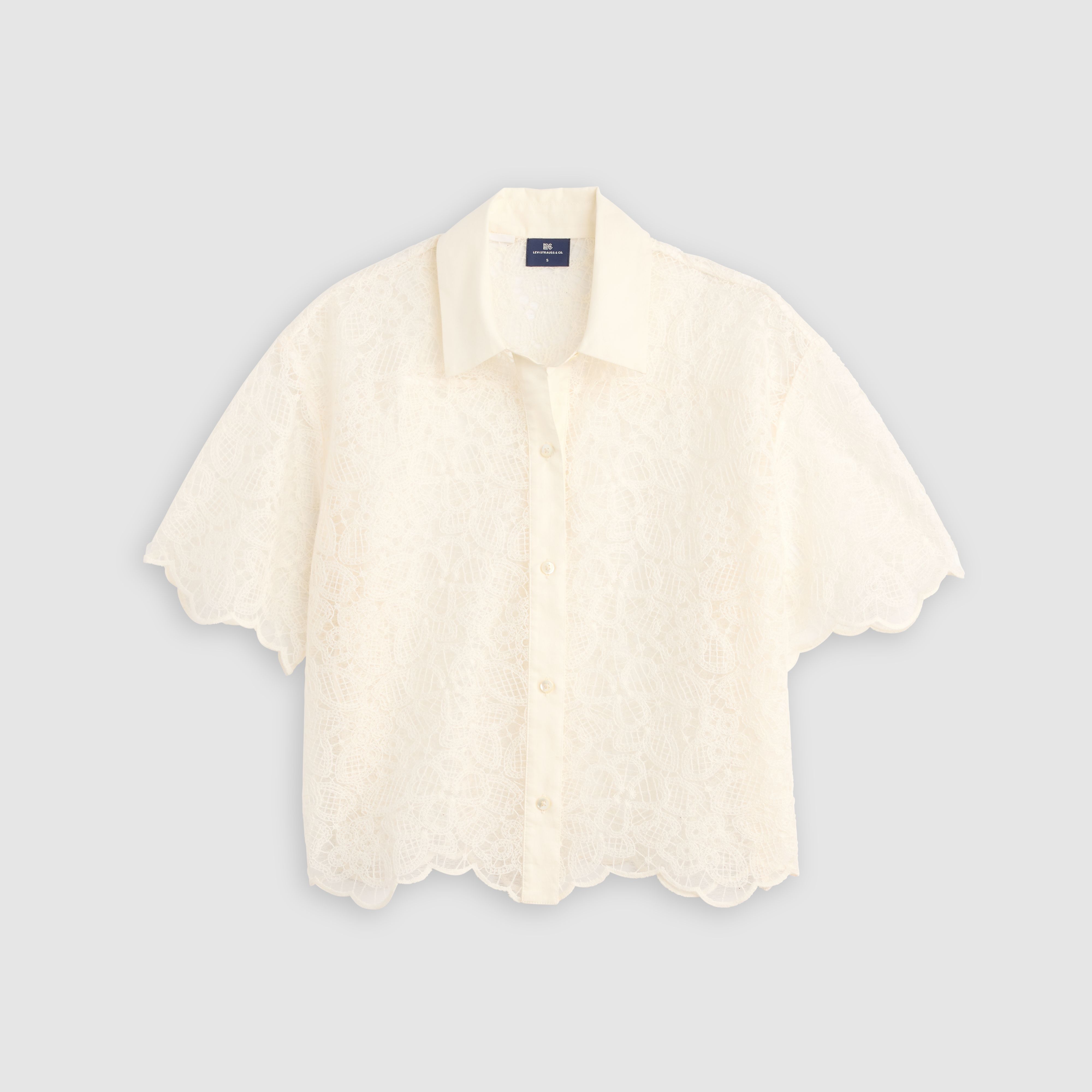 Cropped Short Sleeve Shirt 6